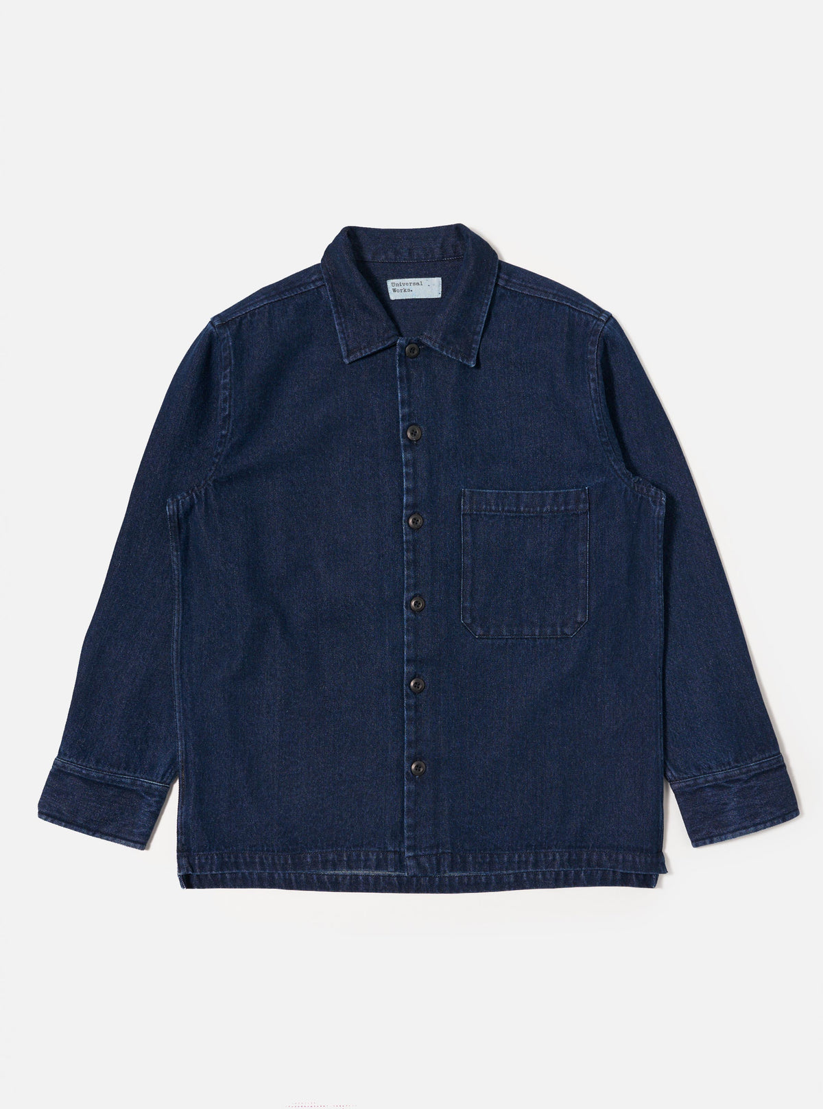 Indigo Work Denim Fatigue Shirt