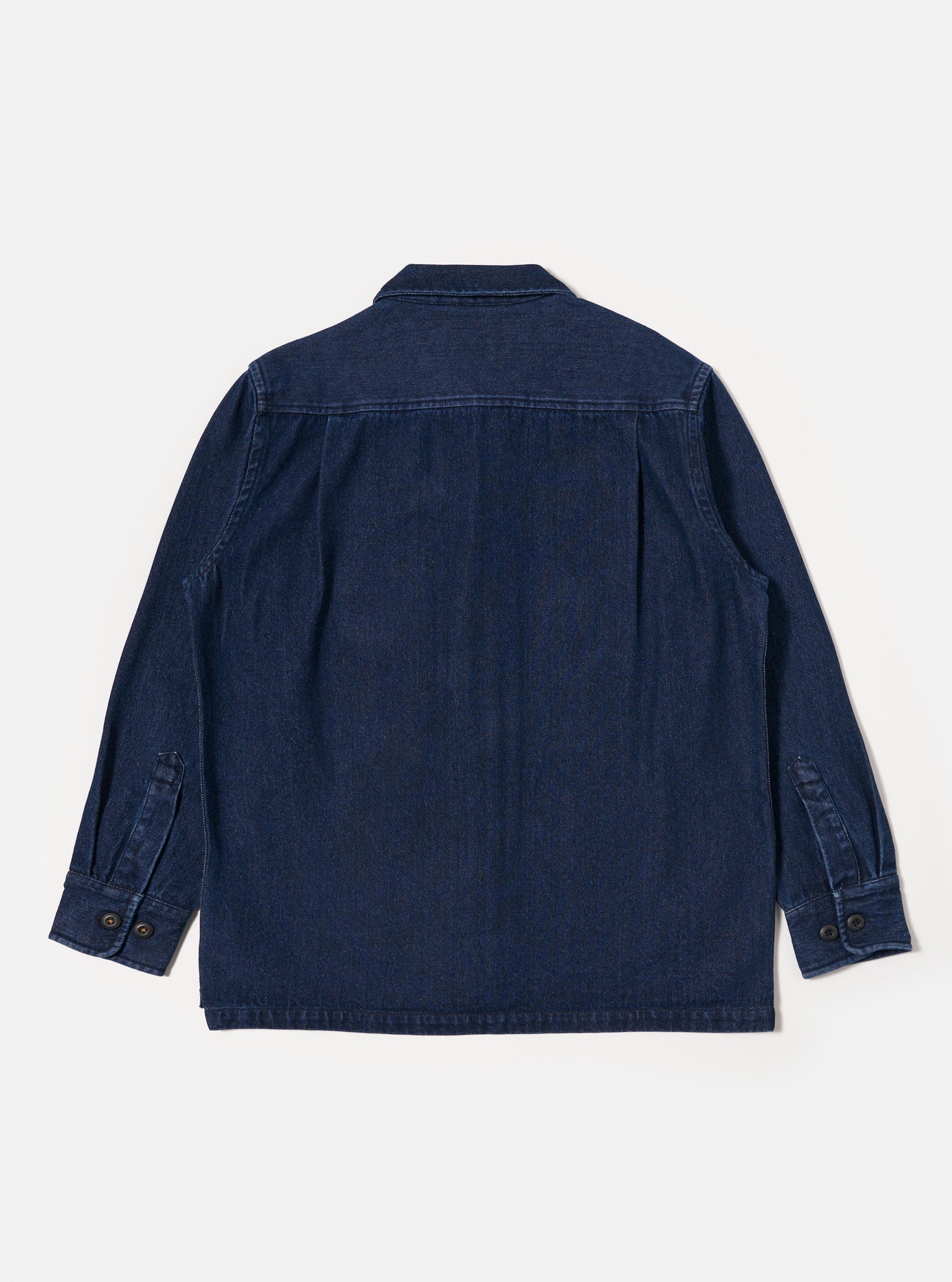 Indigo Work Denim Fatigue Shirt