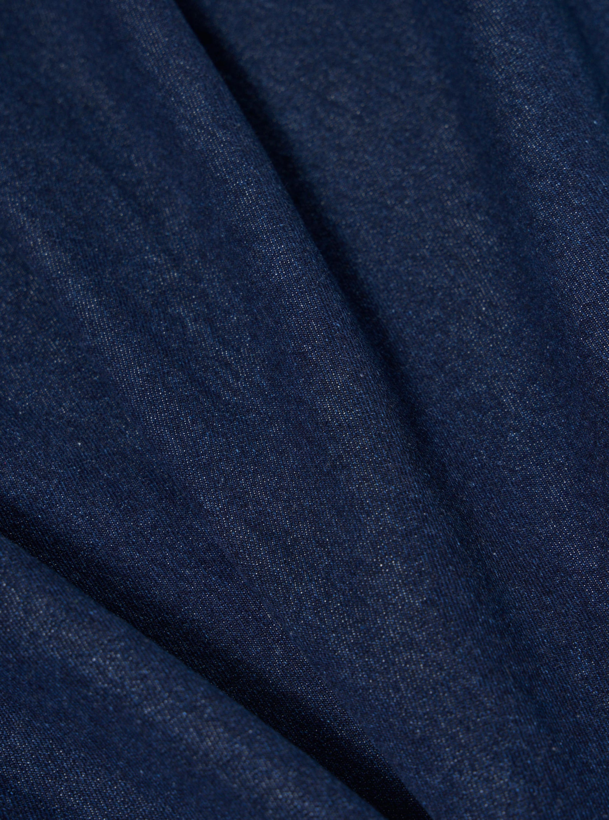 Indigo Work Denim Fatigue Shirt