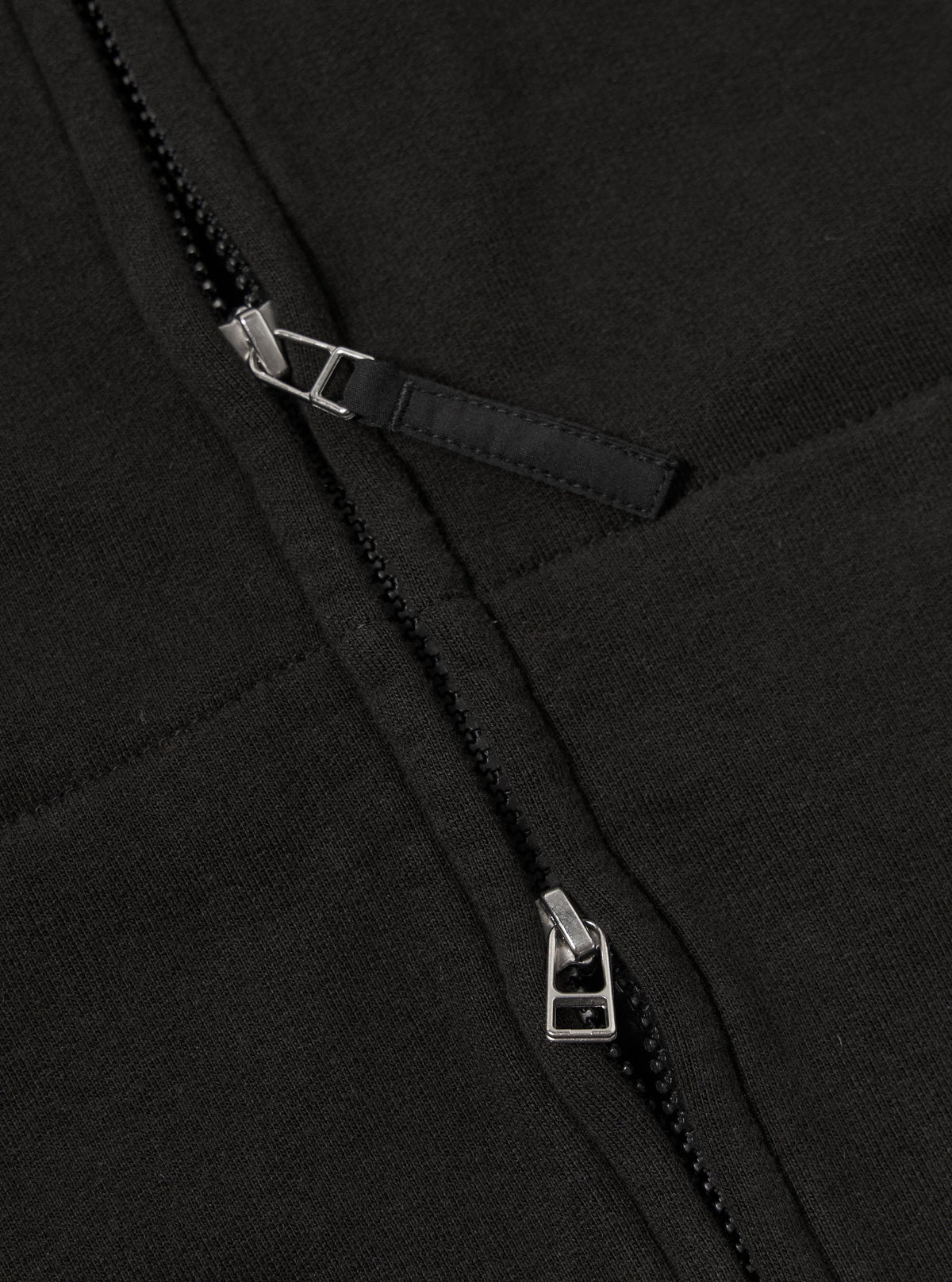 Black Brush Back Sweat New York Hoody