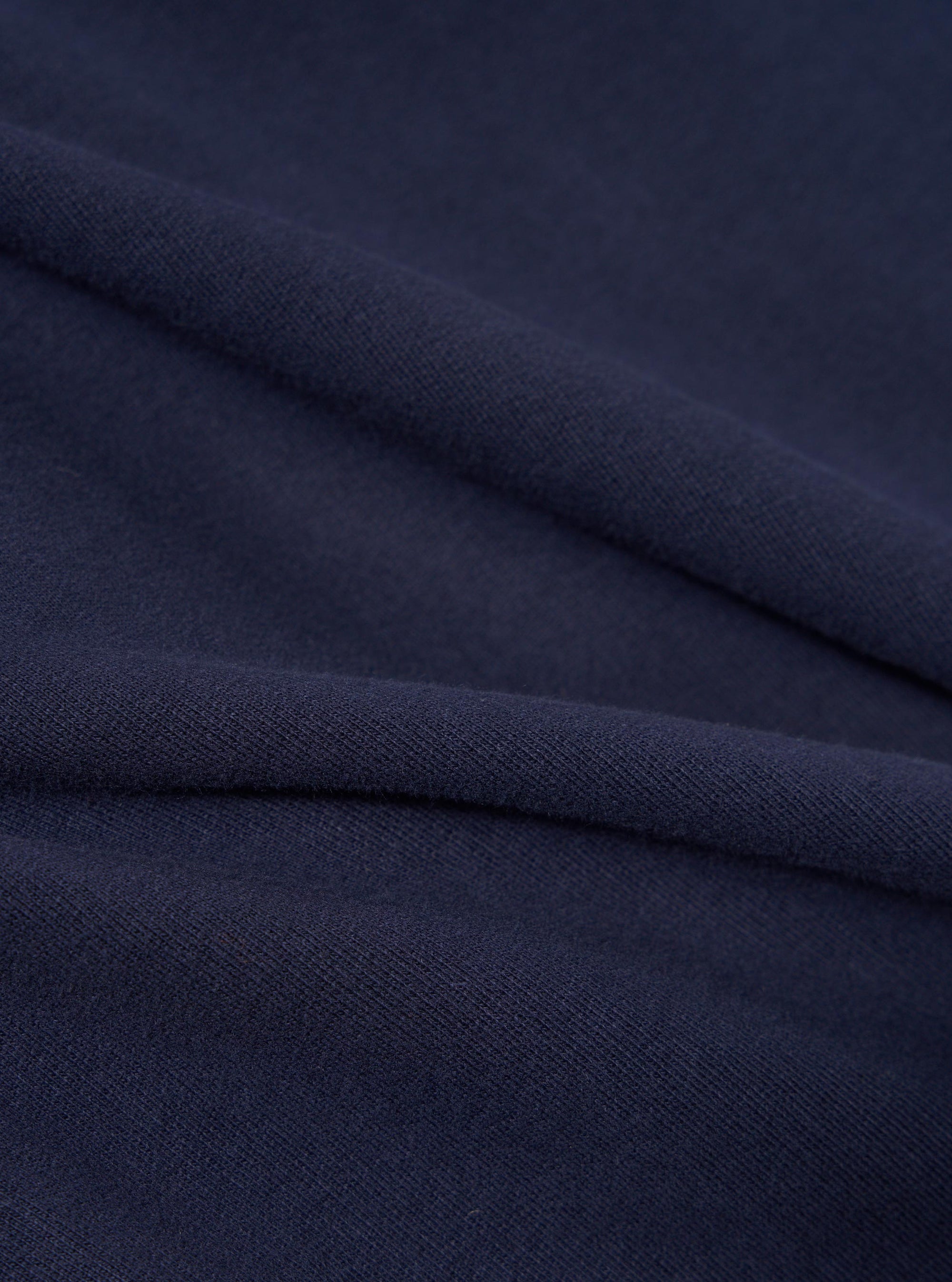 Navy Brush Back Sweat New York Hoody