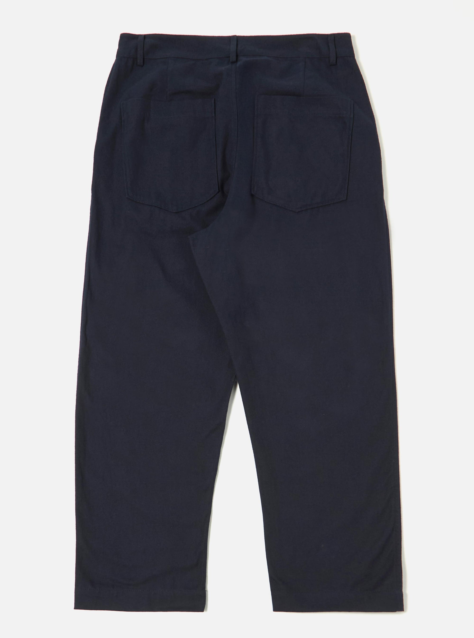Navy Brushed Moleskin Duke Pant