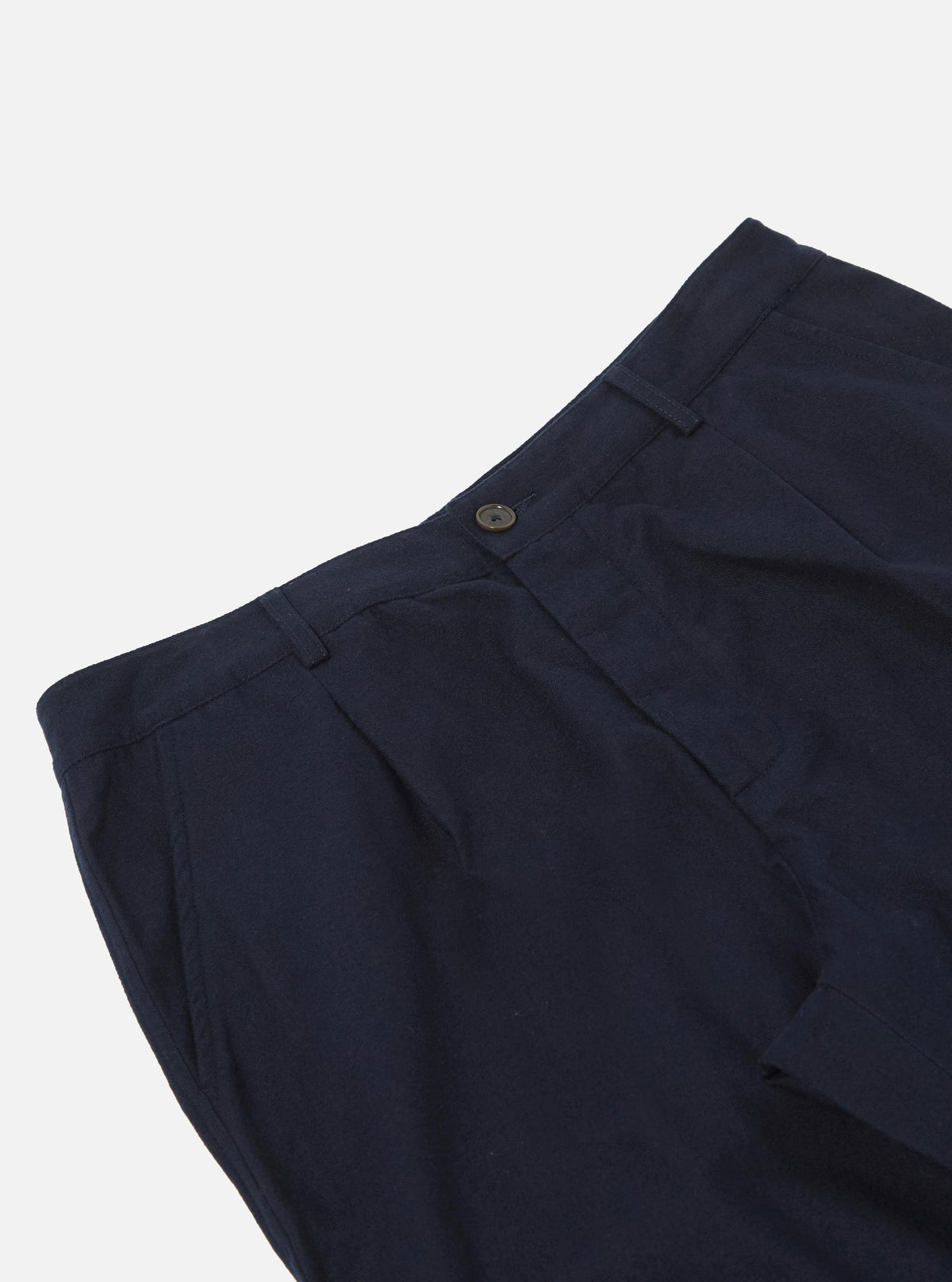 Navy Brushed Moleskin Duke Pant