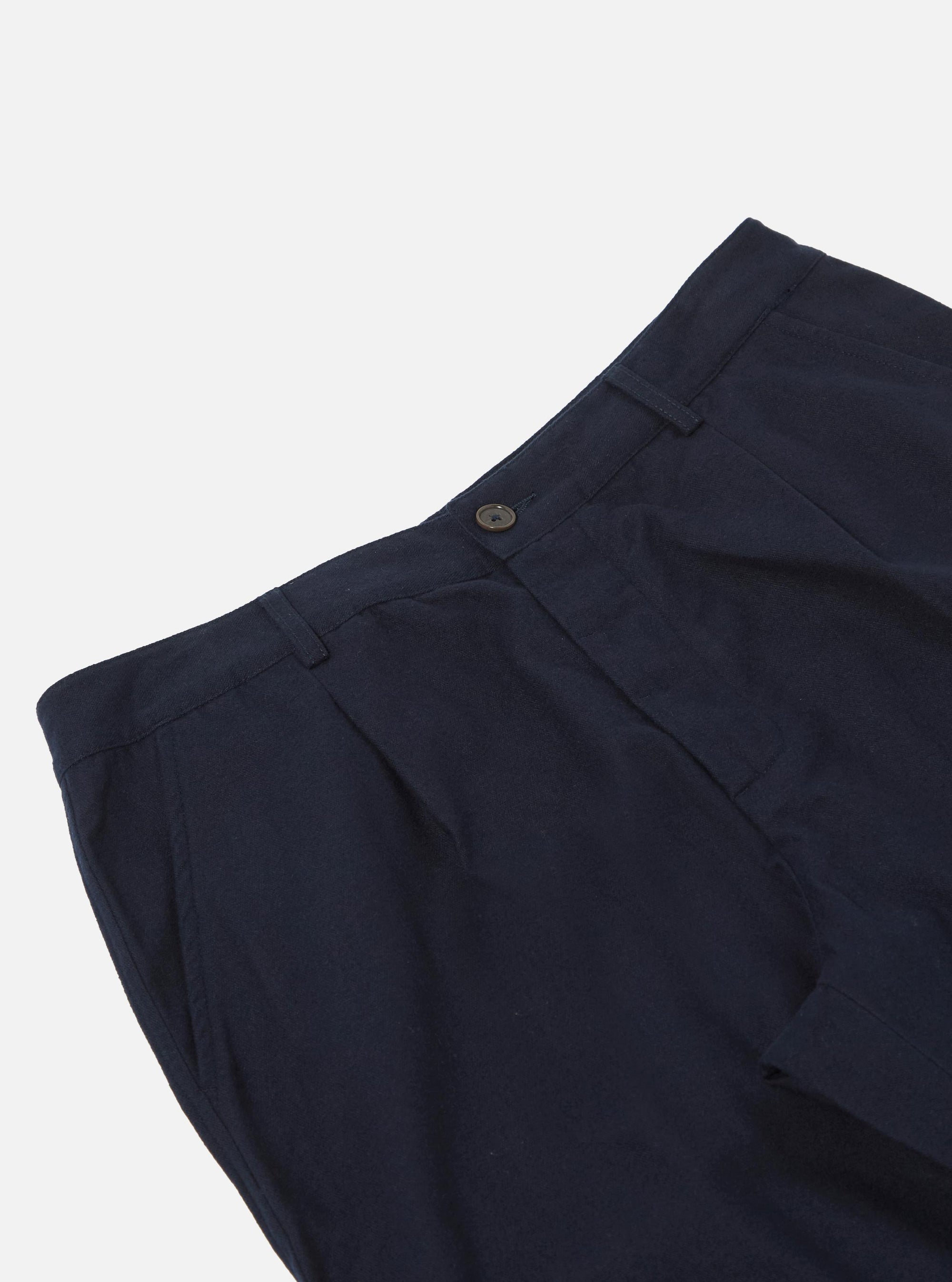 Navy Brushed Moleskin Duke Pant