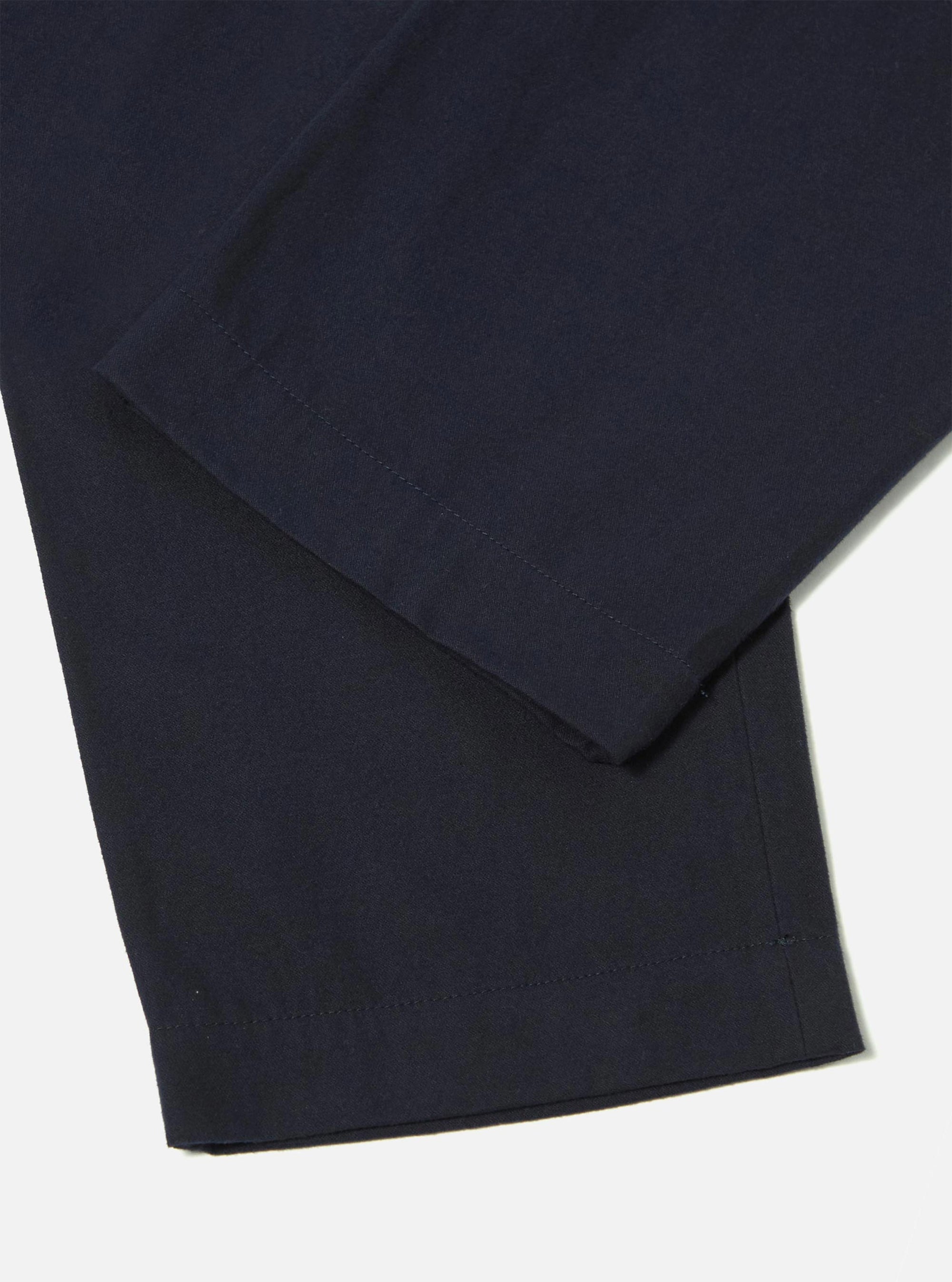 Navy Brushed Moleskin Duke Pant