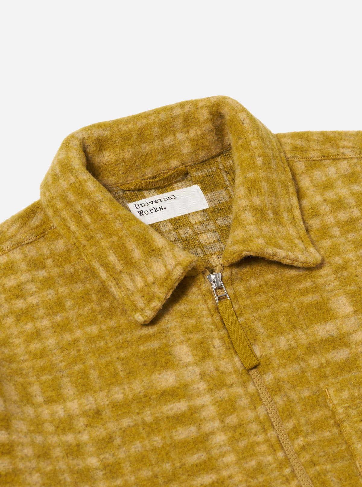 Yellow Telepass Fleece Zip Uniform Jacket