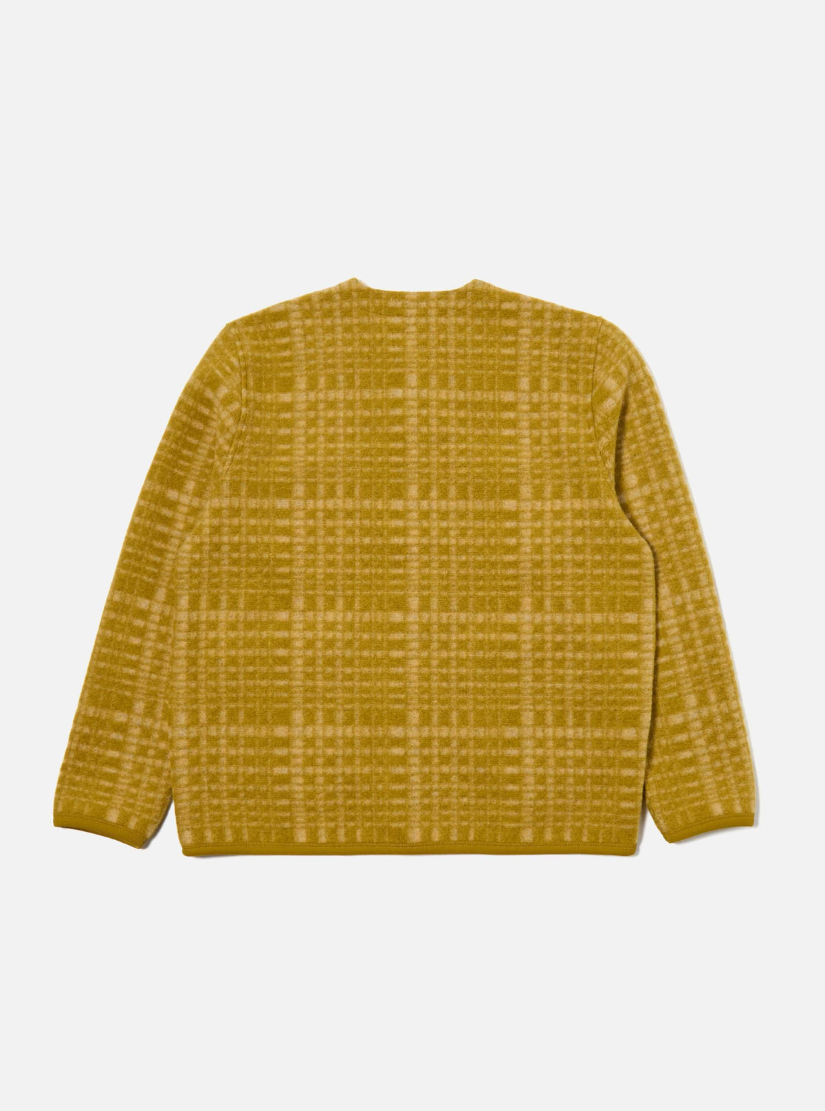 Yellow Telepass Fleece Cardigan
