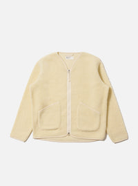 Ecru Galaxy Fleece Zip Liner Jacket
