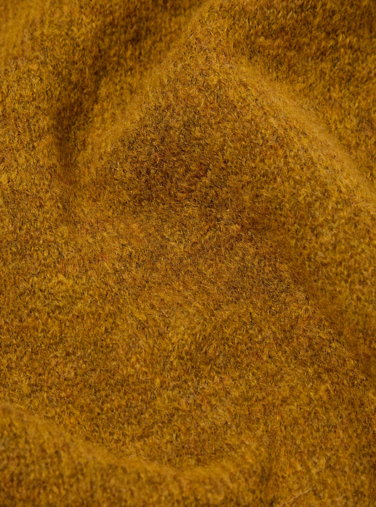 Gold Alpaca Knit Lyon Crew