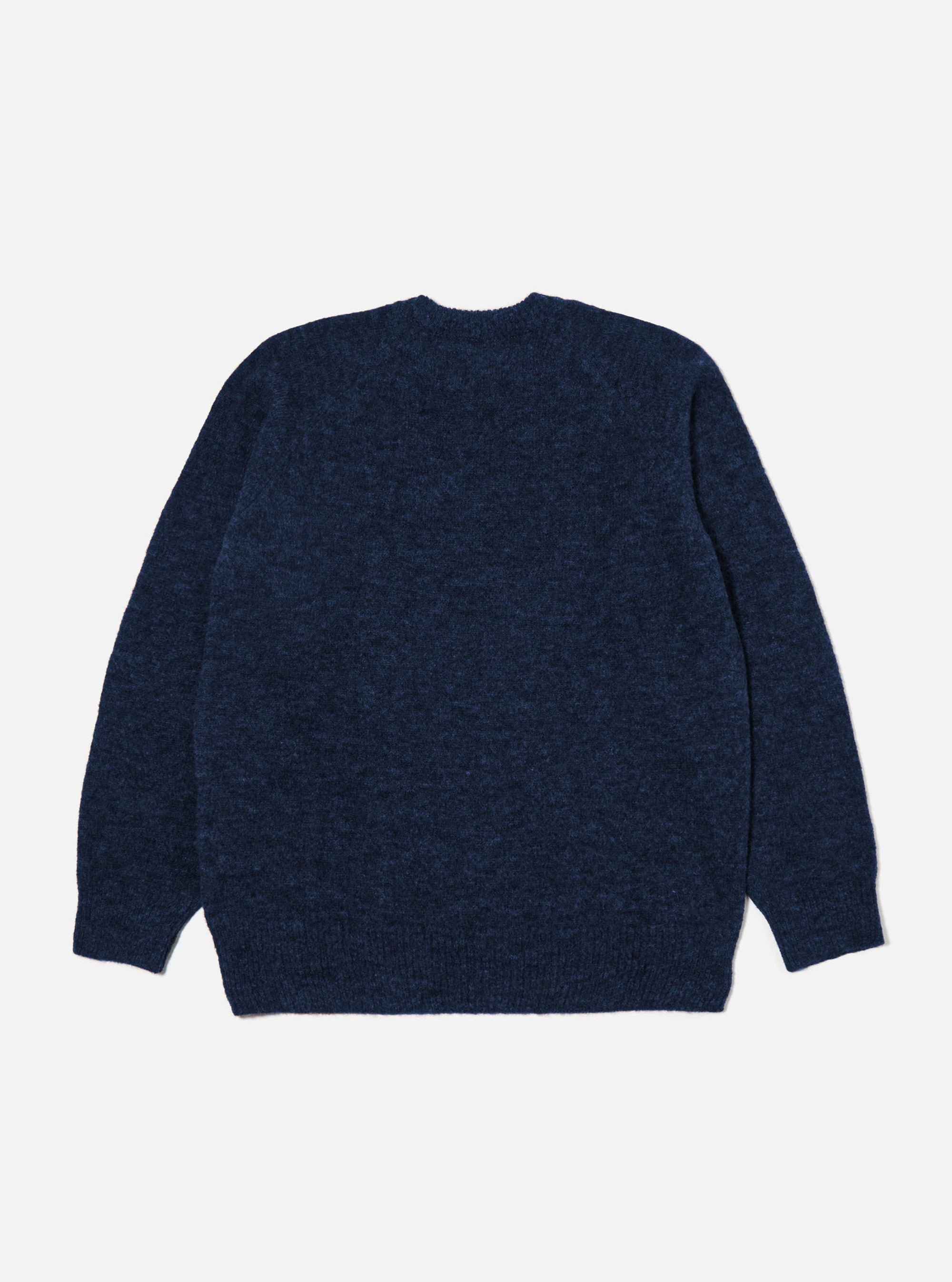 Navy Alpaca Knit Lyon Crew