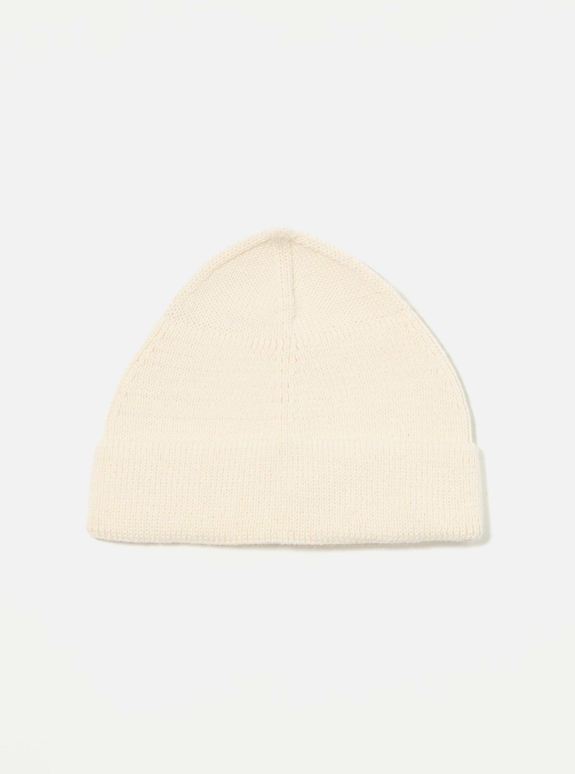 Ecru Merino Knit Watch Cap