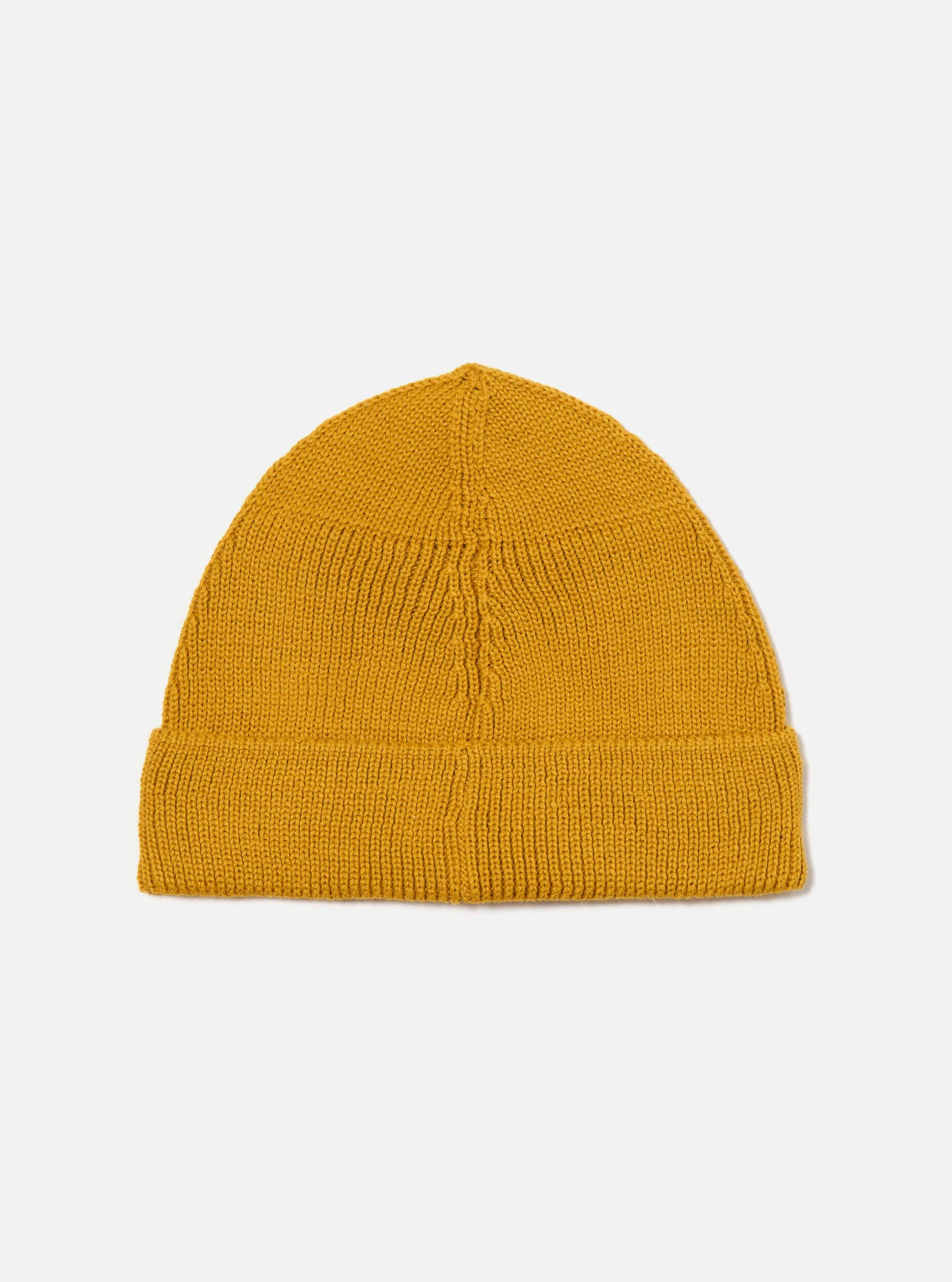 Gold Merino Knit Watch Cap