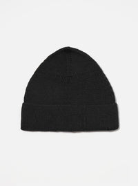 Navy Merino Knit Watch Cap