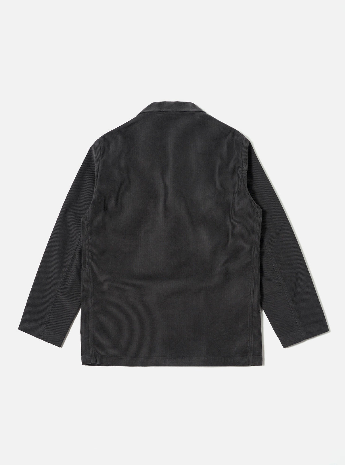 Charcoal Cord Three Button Jacket
