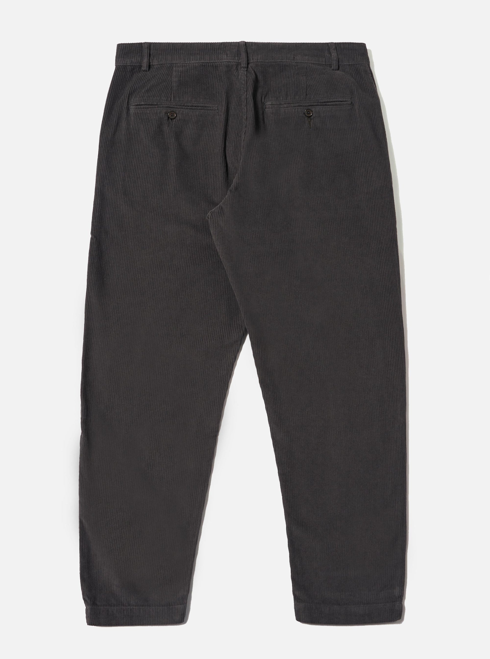Charcoal Cord Military Chino