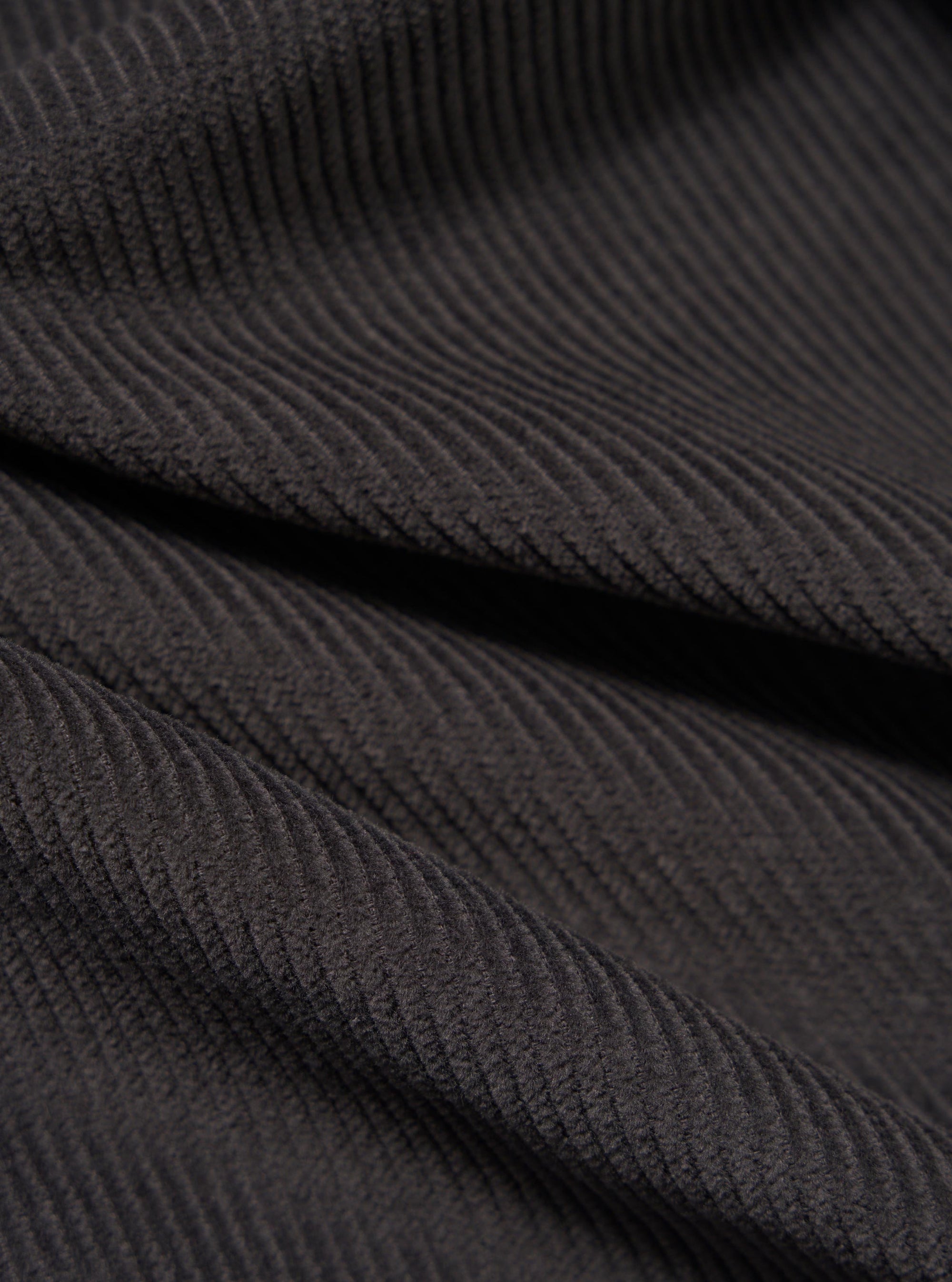Charcoal Cord Military Chino