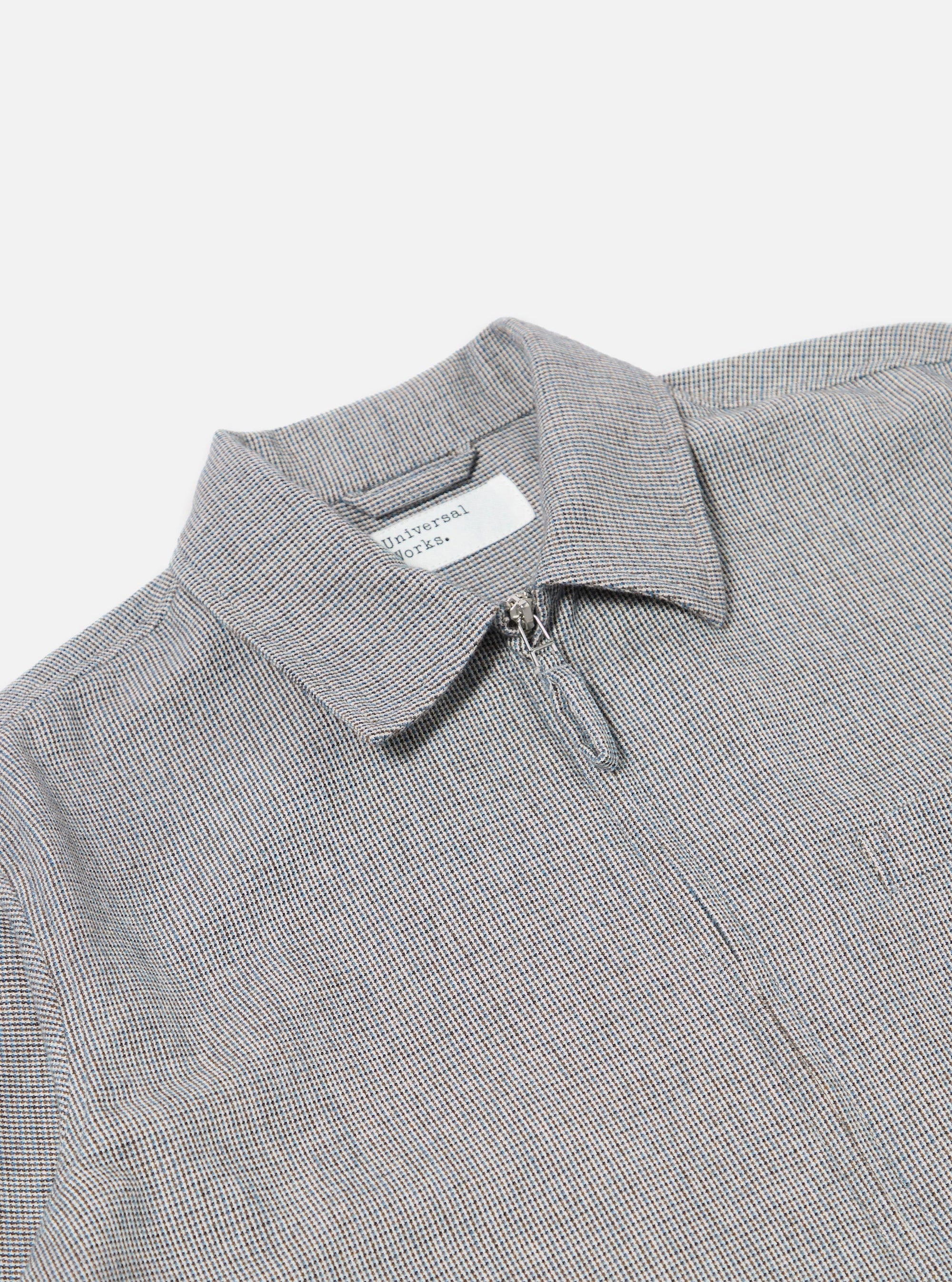 Grey Leon Tweed Windcheater