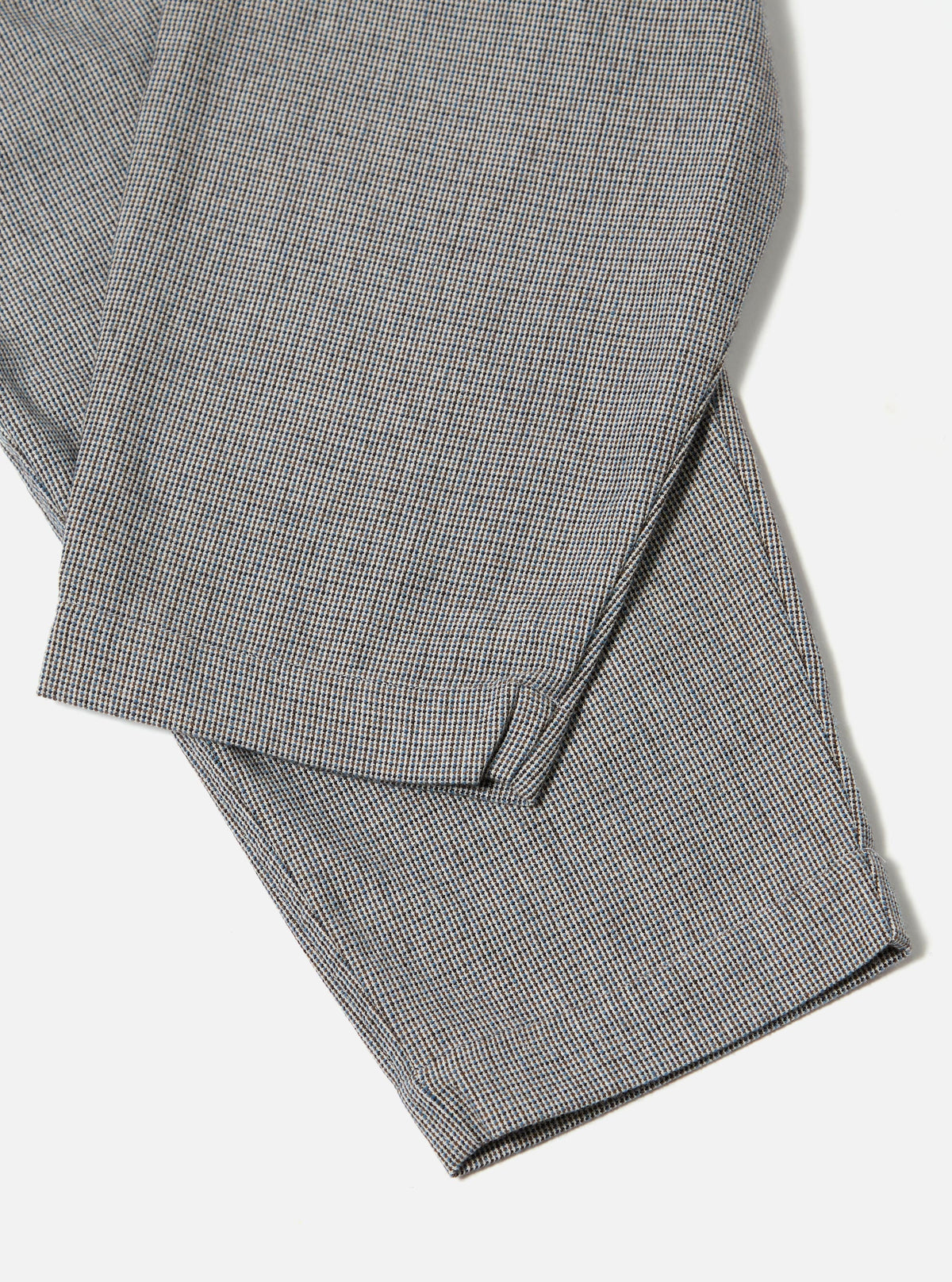 Grey Leon Tweed Pleated Track Pant