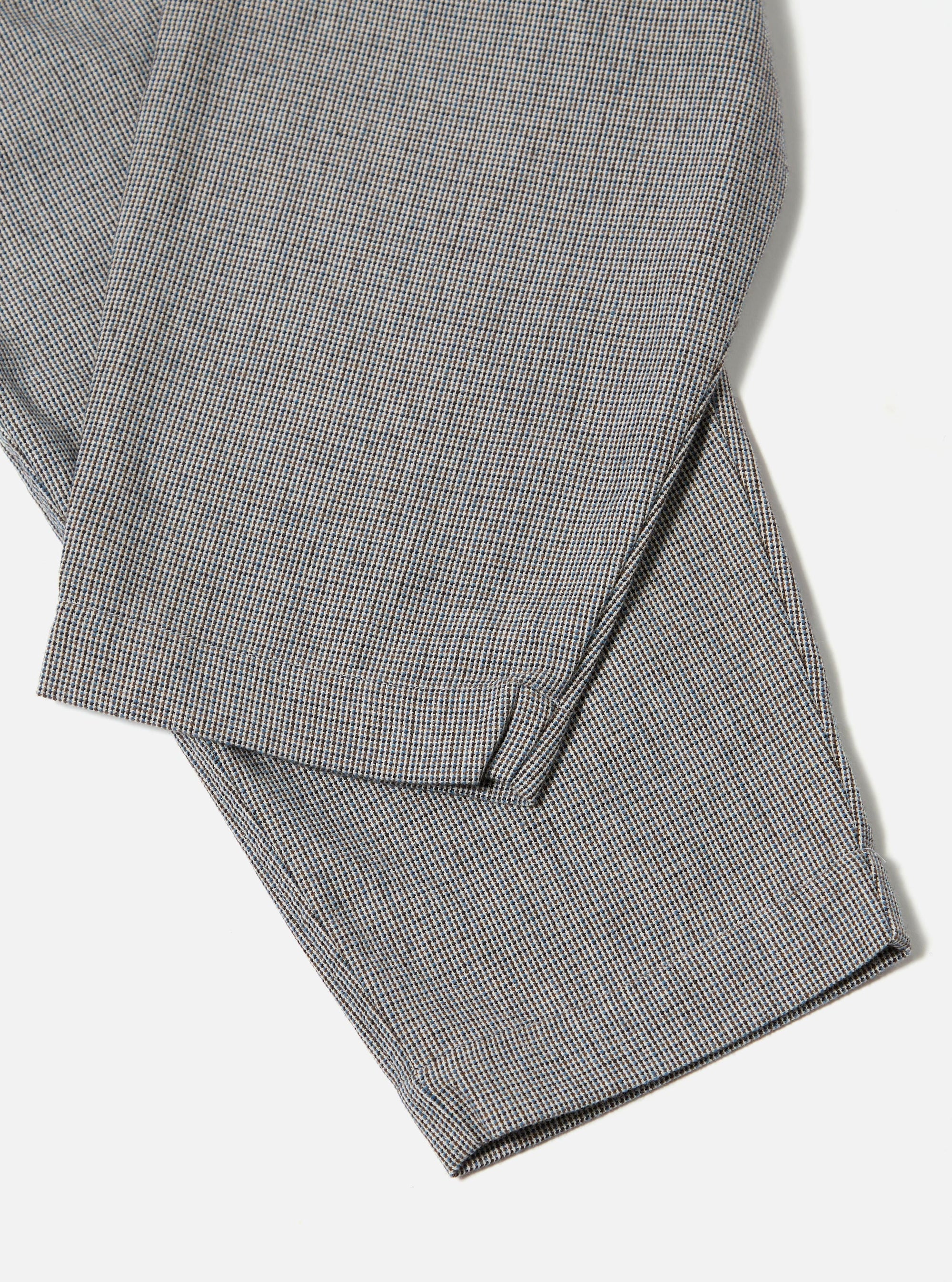 Grey Leon Tweed Pleated Track Pant