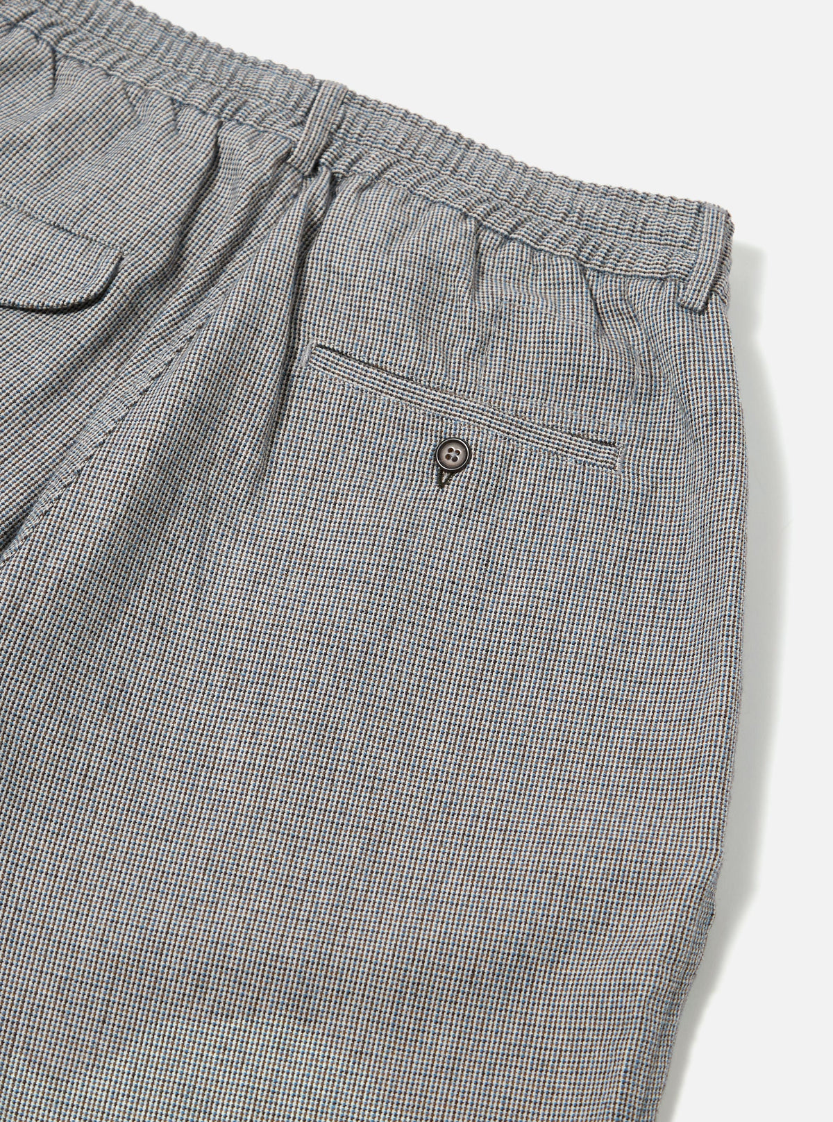 Grey Leon Tweed Pleated Track Pant