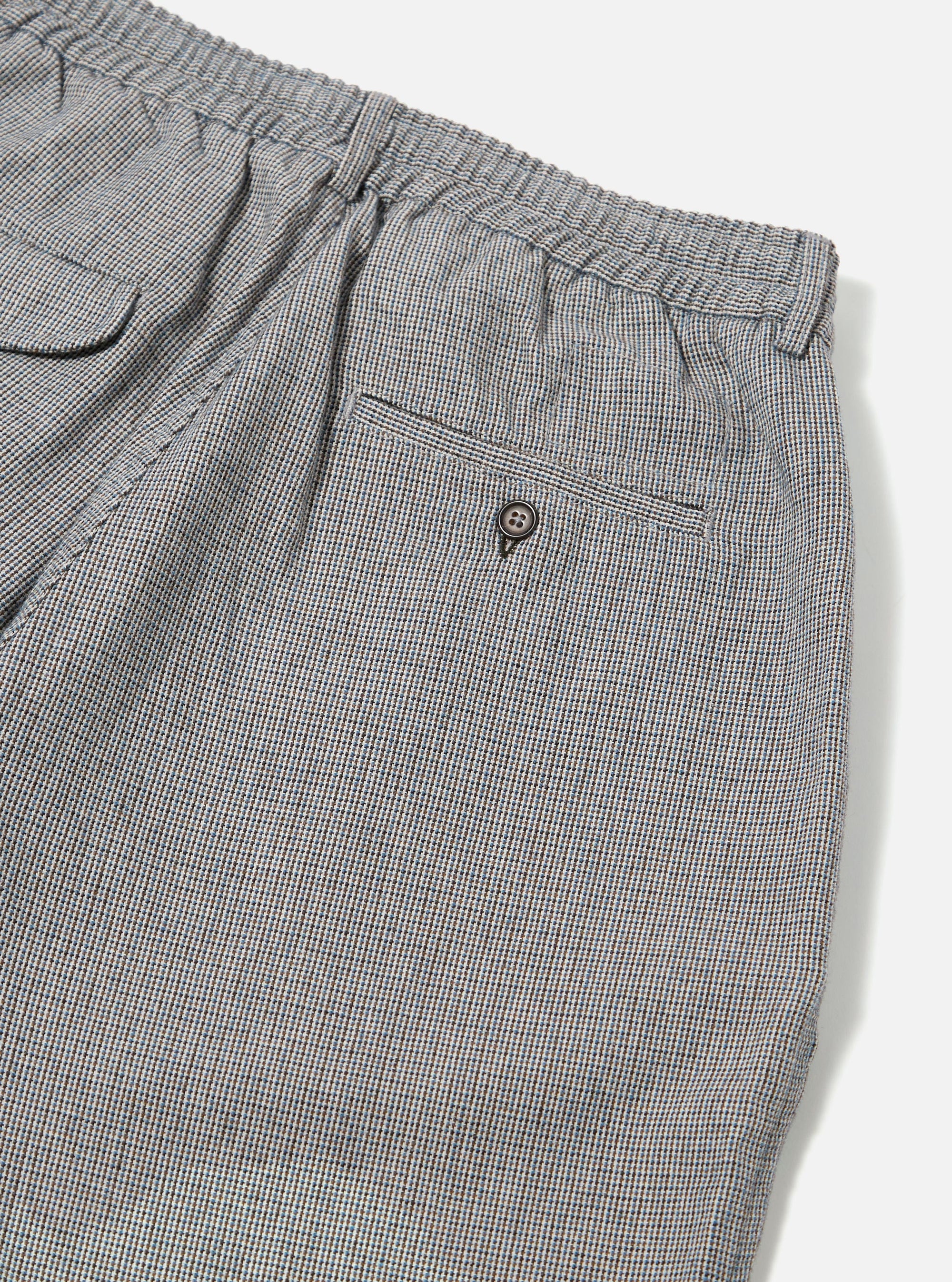 Grey Leon Tweed Pleated Track Pant