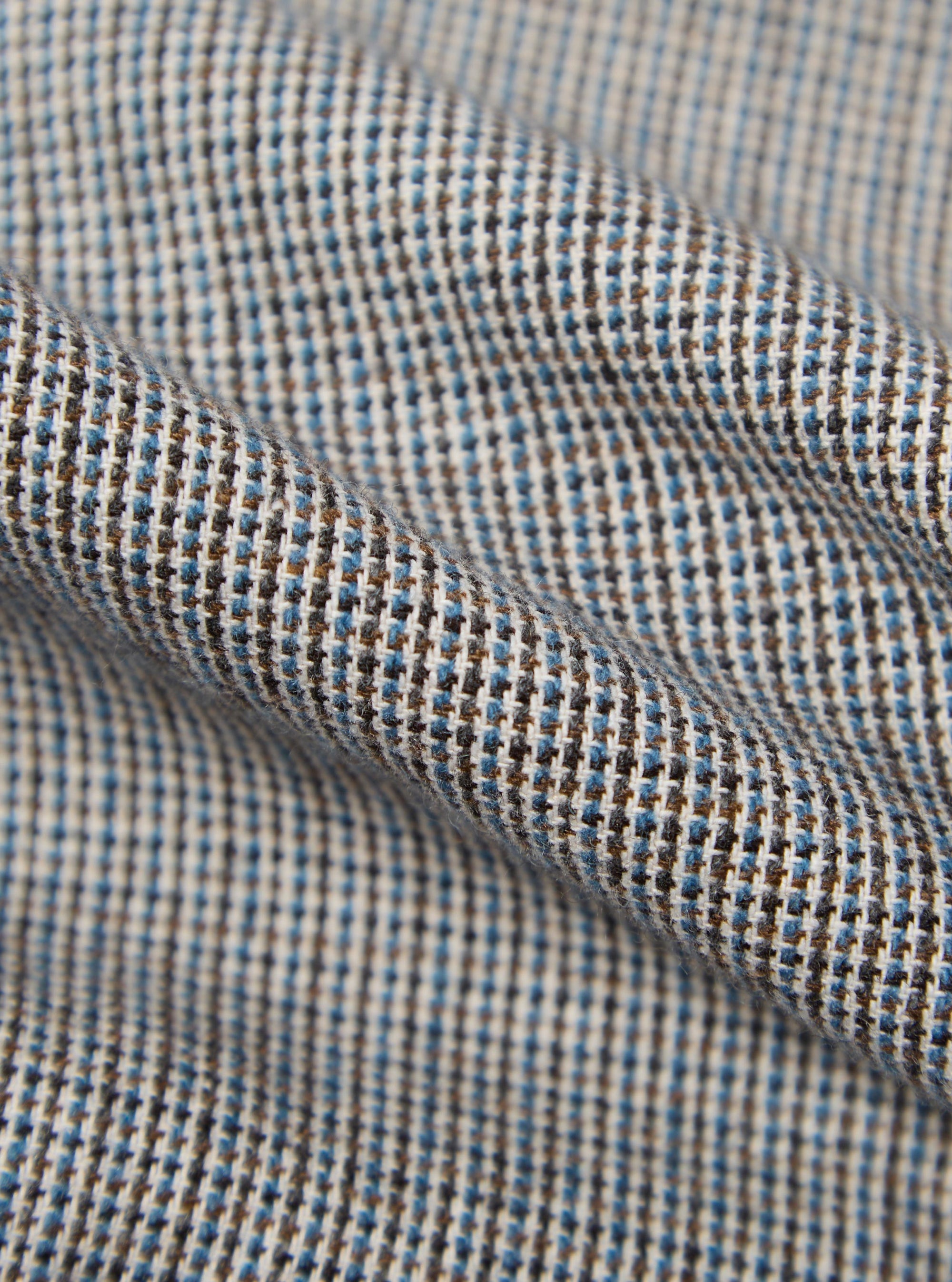 Grey Leon Tweed Pleated Track Pant