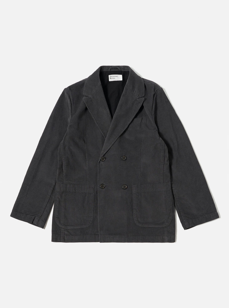Charcoal Cord Manor Jacket