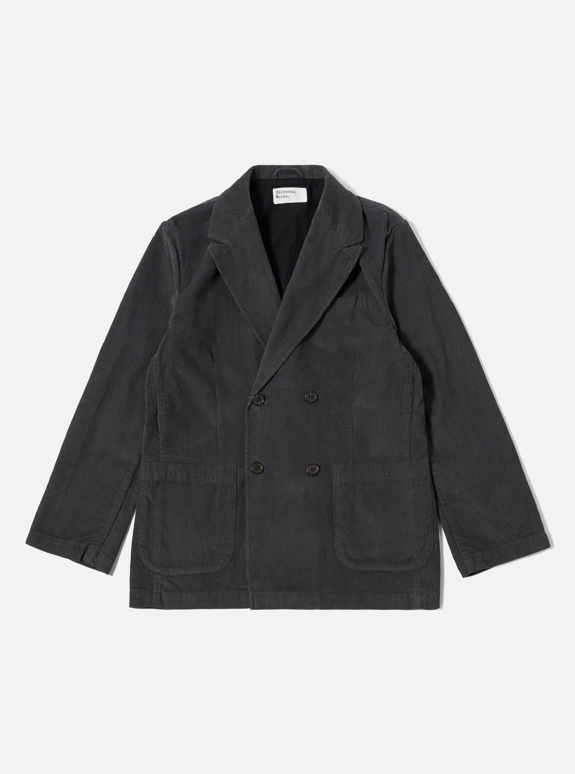 Charcoal Cord Manor Jacket