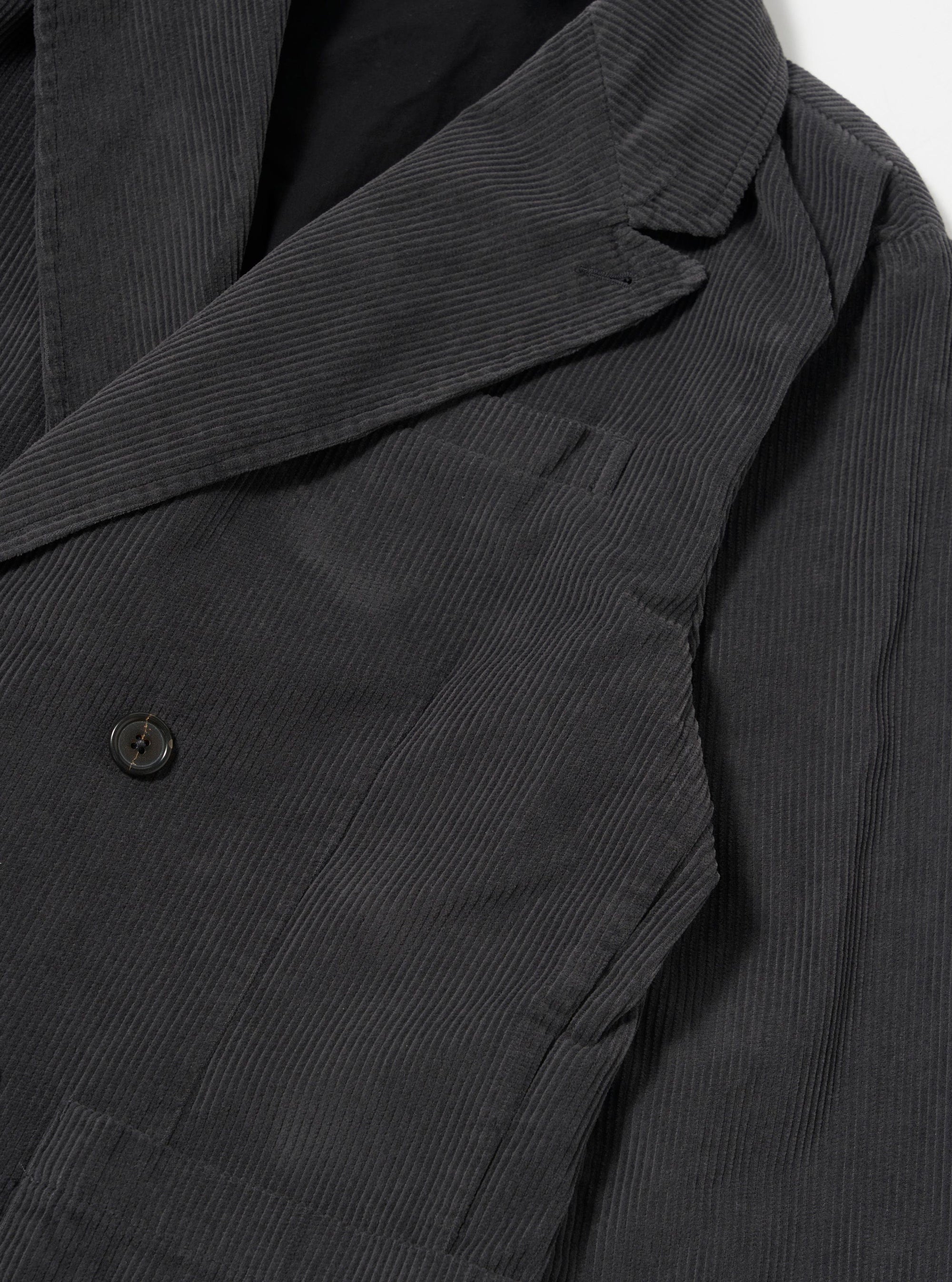 Charcoal Cord Manor Jacket