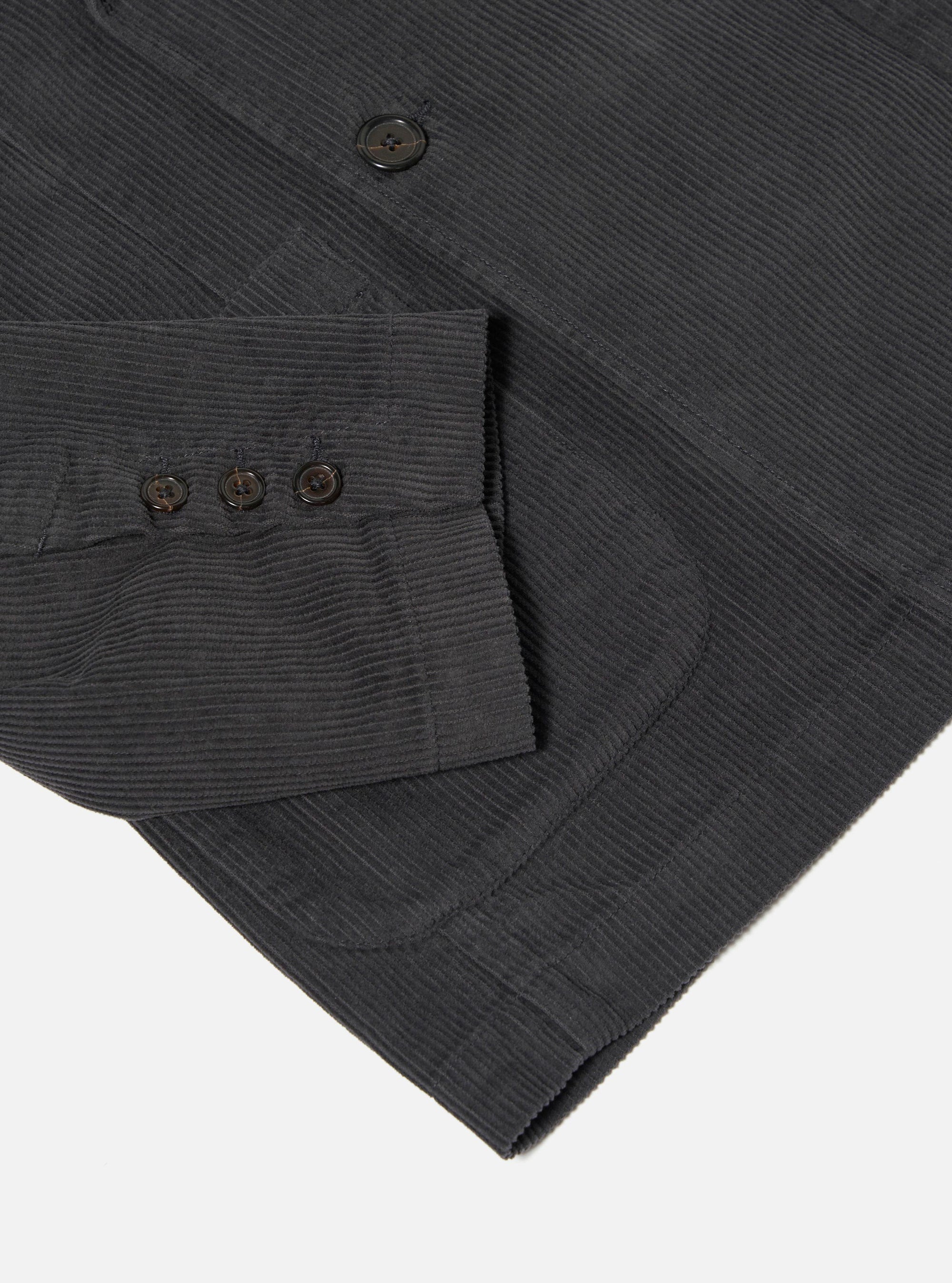 Charcoal Cord Manor Jacket