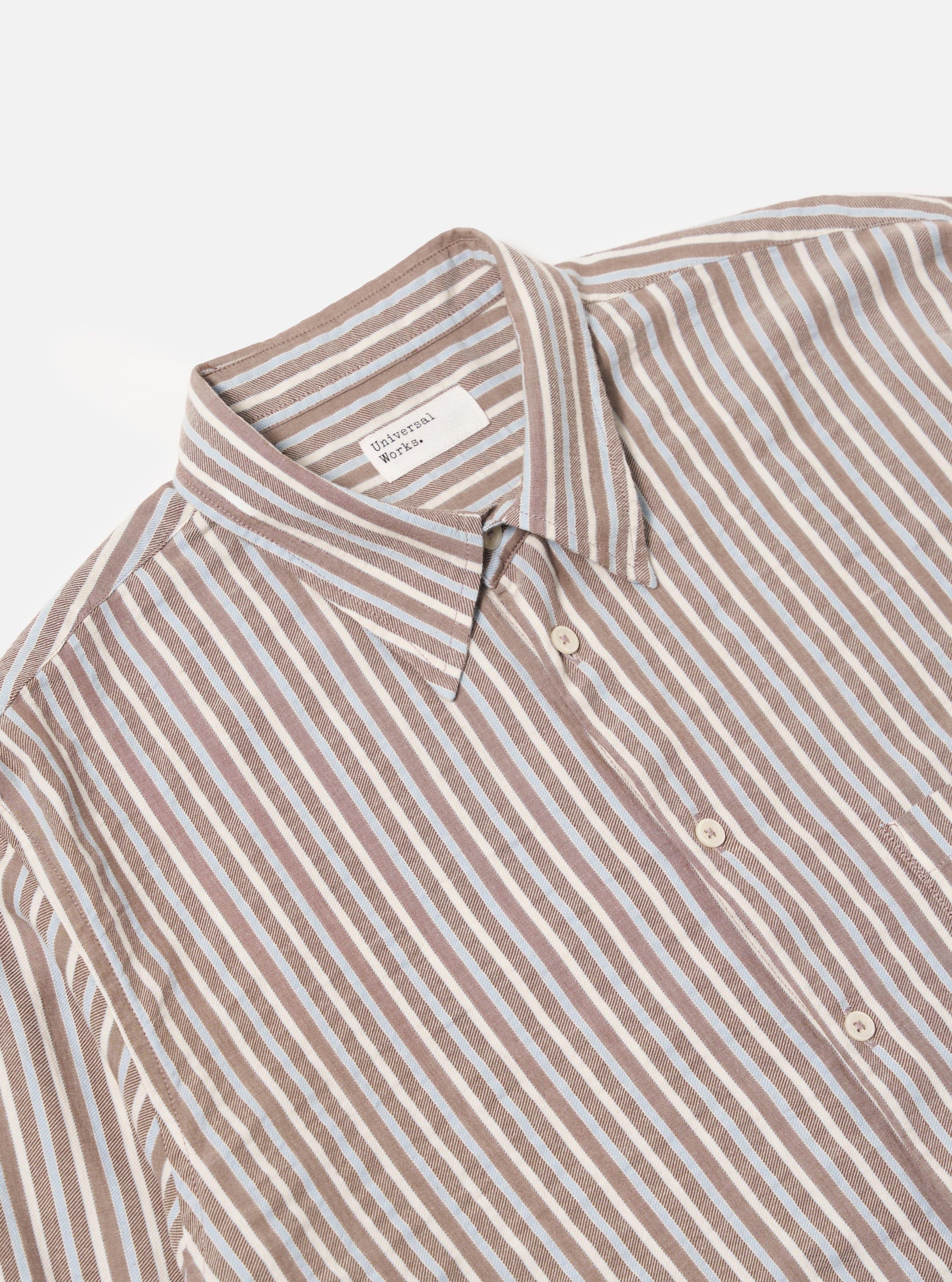 Brown Madison Stripe Station Shirt