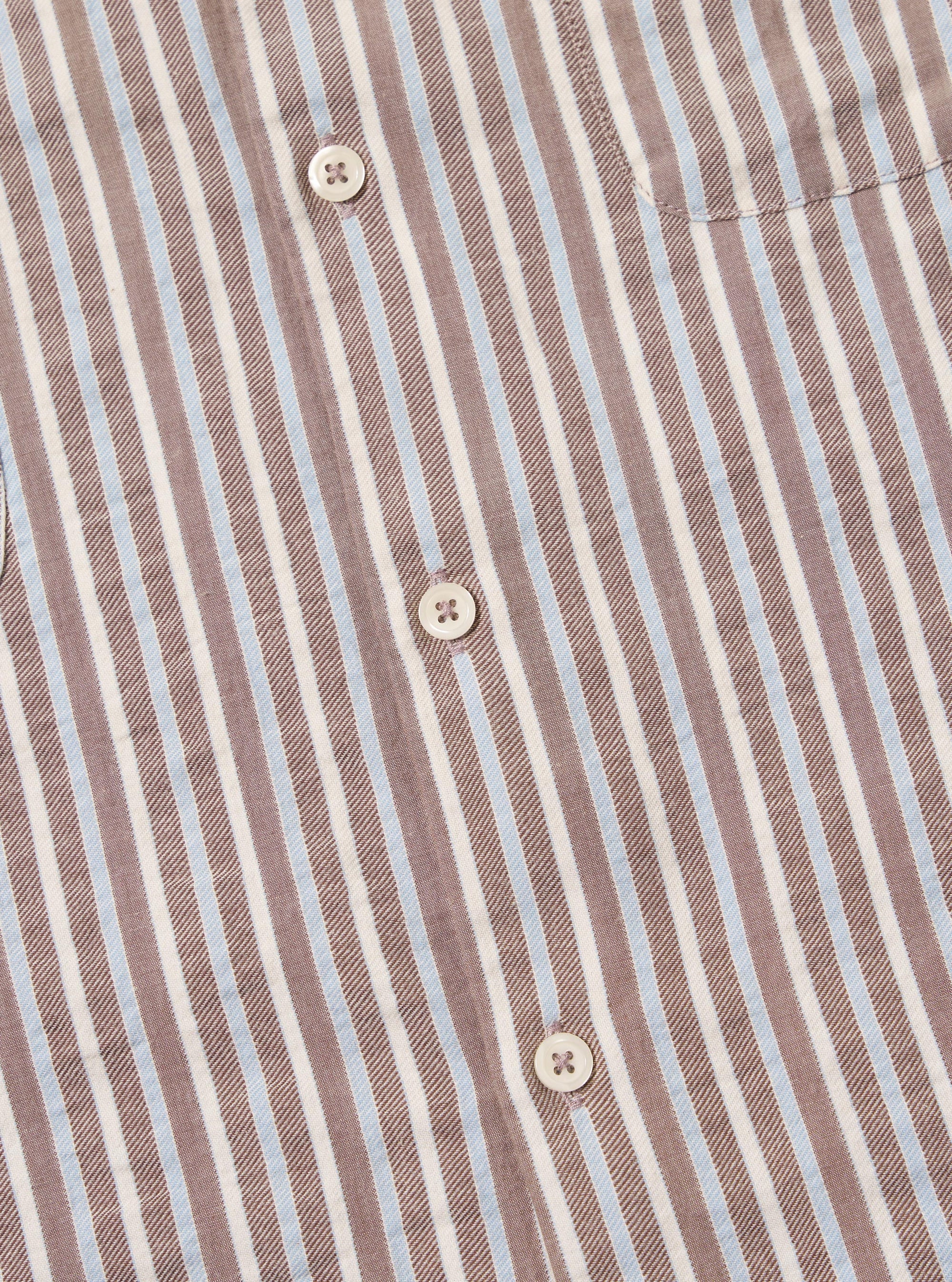 Brown Madison Stripe Station Shirt