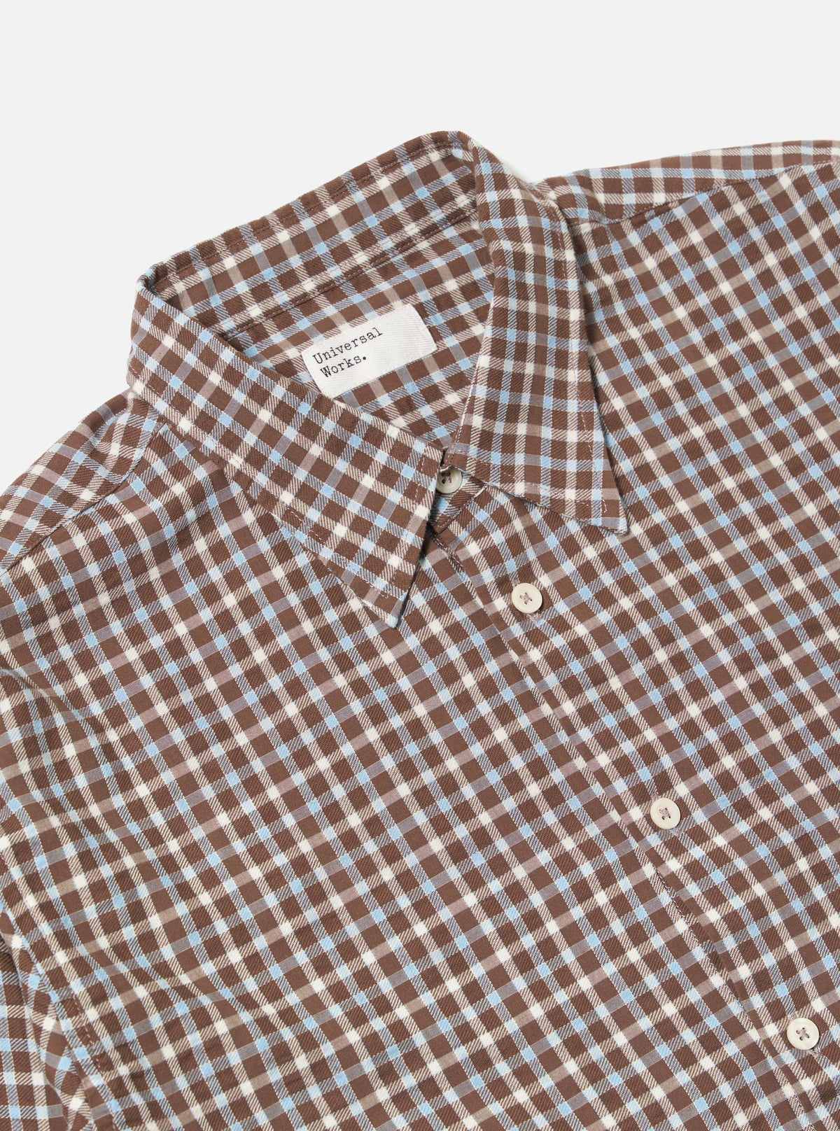Brown Madison Check Station Shirt