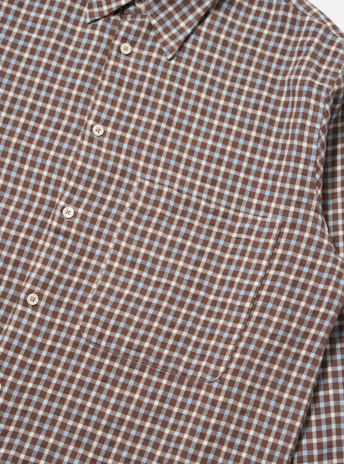 Brown Madison Check Station Shirt