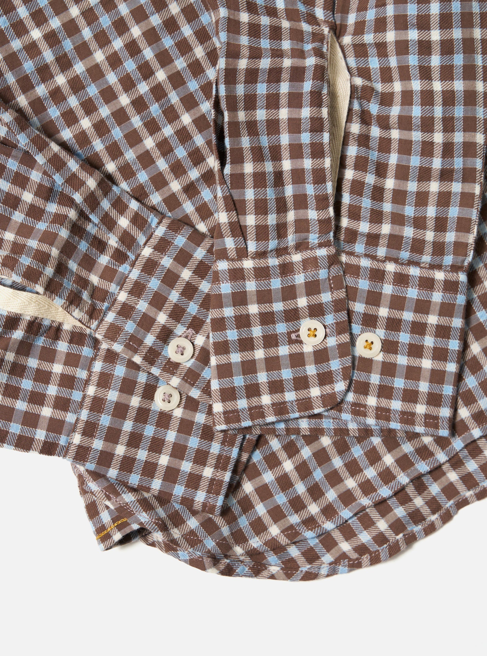Brown Madison Check Station Shirt