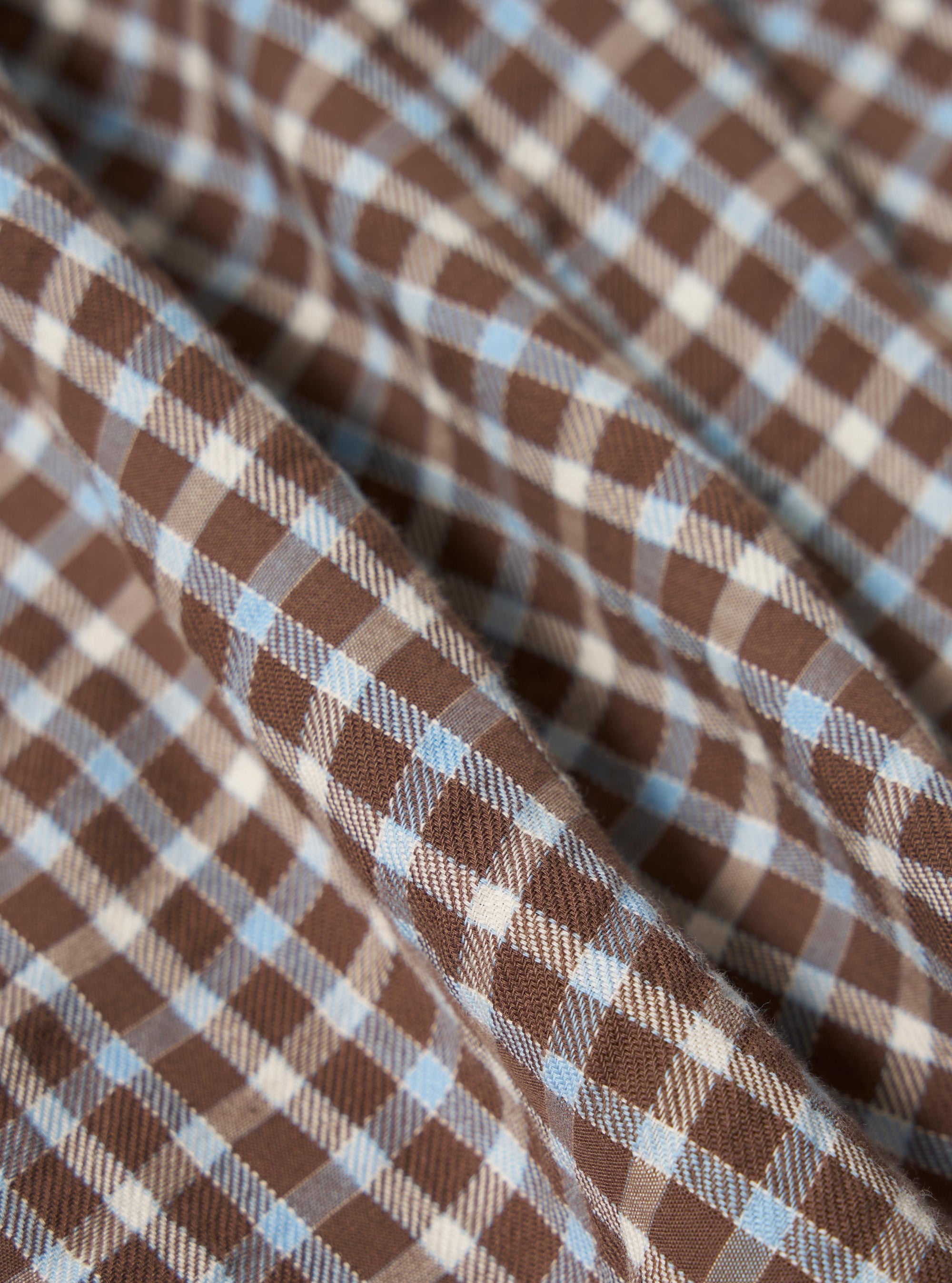 Brown Madison Check Station Shirt