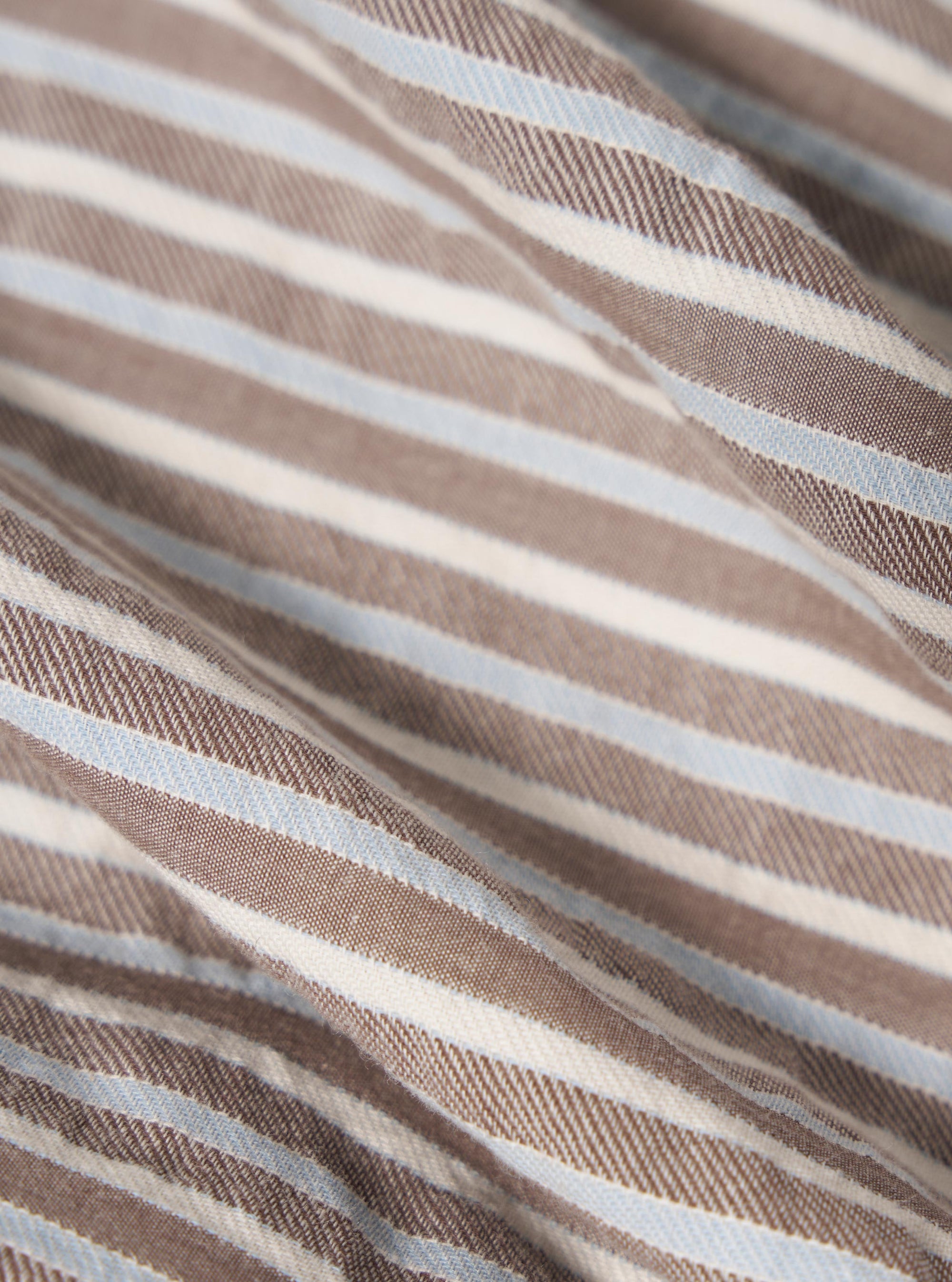 Brown Madison Check/Stripe Station Shirt