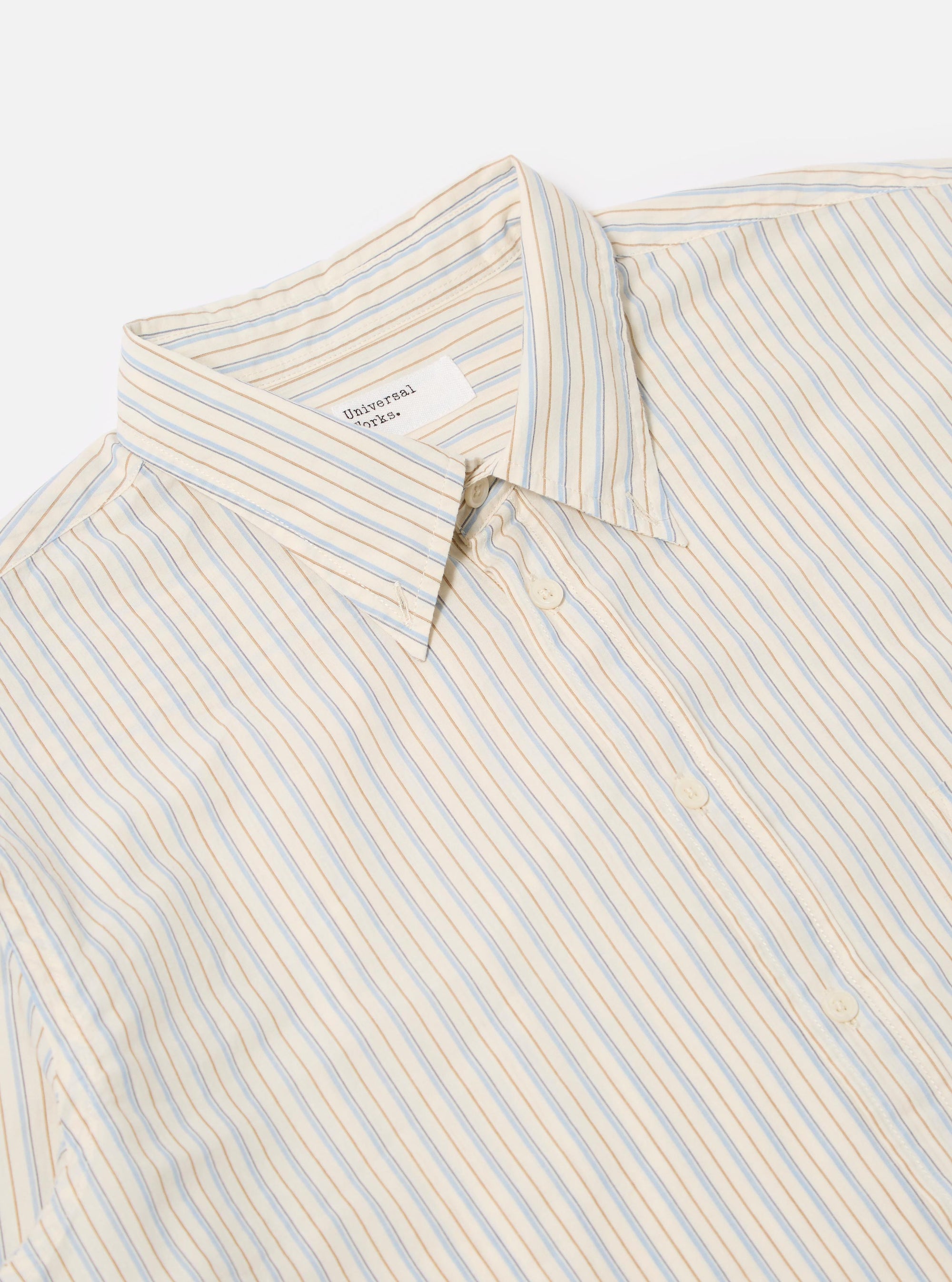 Ecru Pop Stripe One Lazy Day Shirt