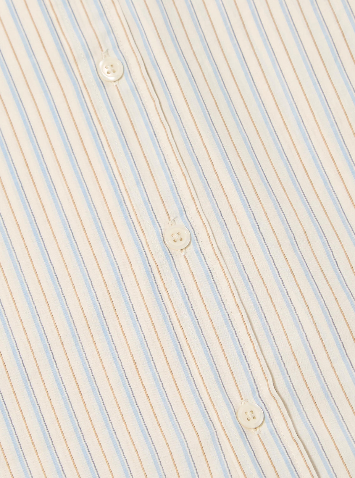 Ecru Pop Stripe One Lazy Day Shirt