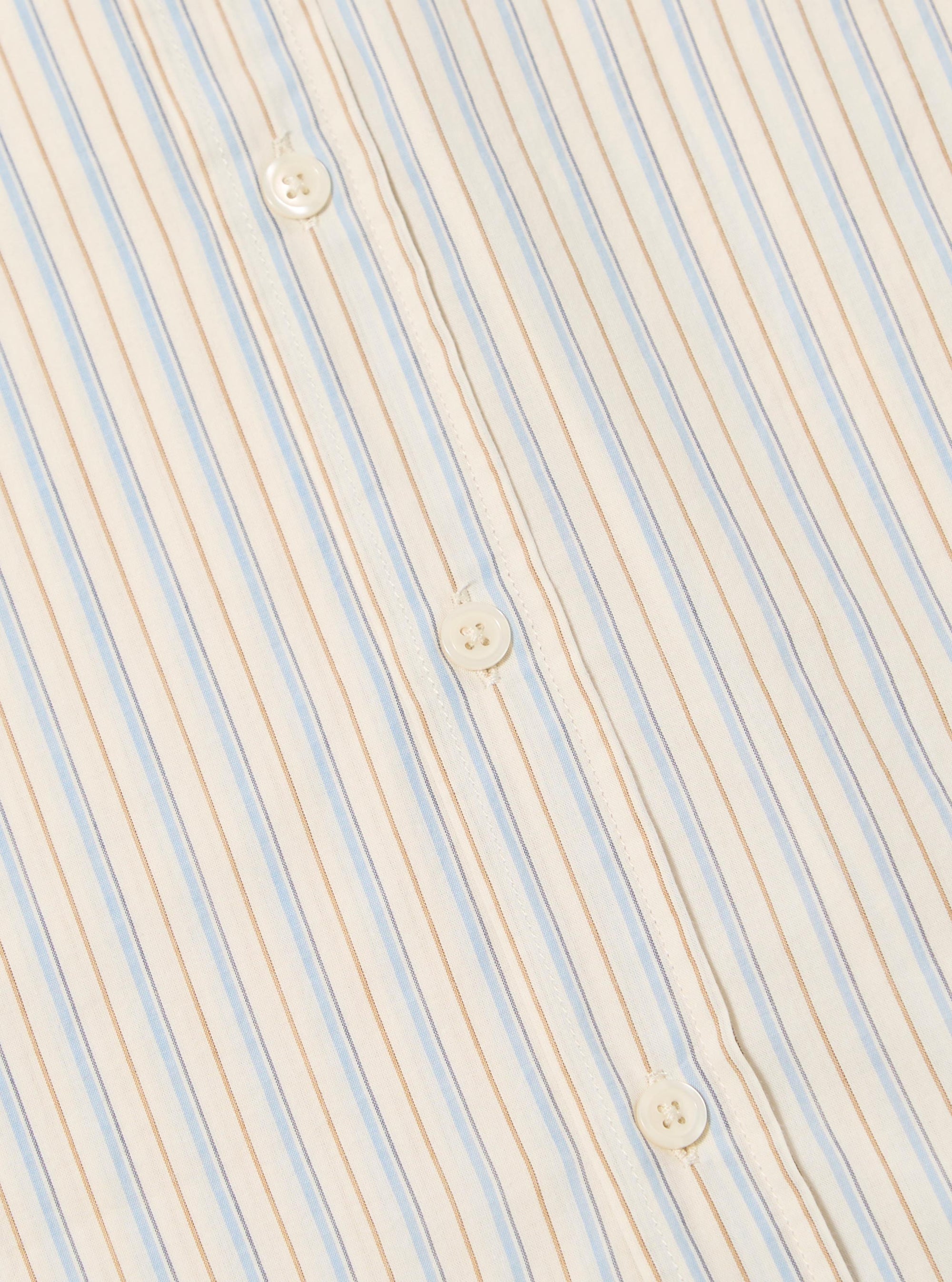 Ecru Pop Stripe One Lazy Day Shirt