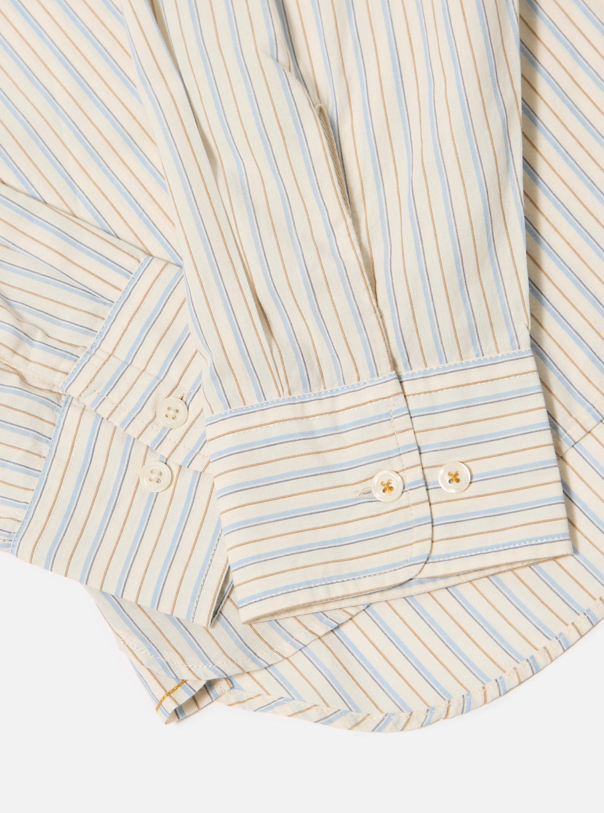 Ecru Pop Stripe One Lazy Day Shirt