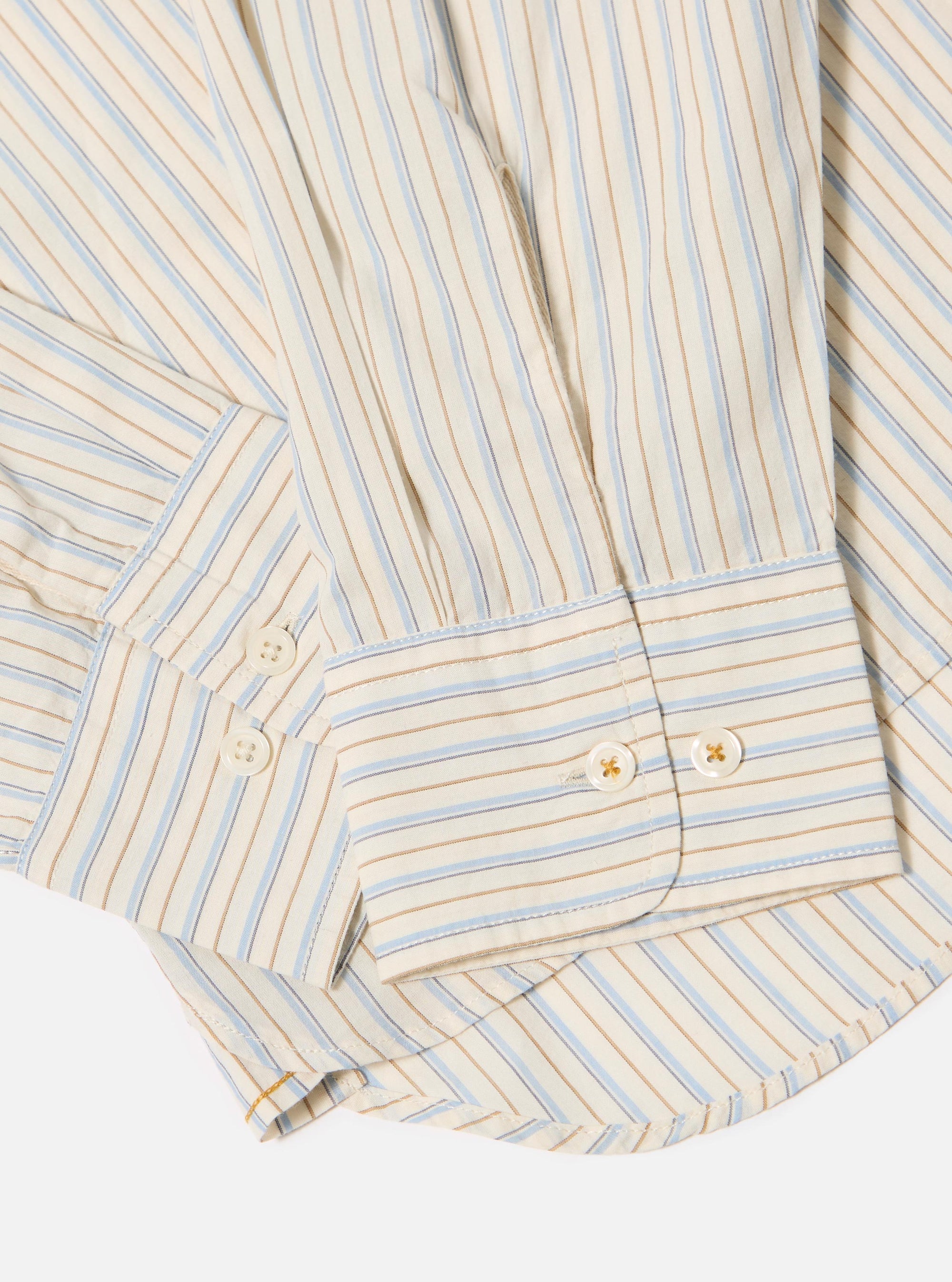Ecru Pop Stripe One Lazy Day Shirt