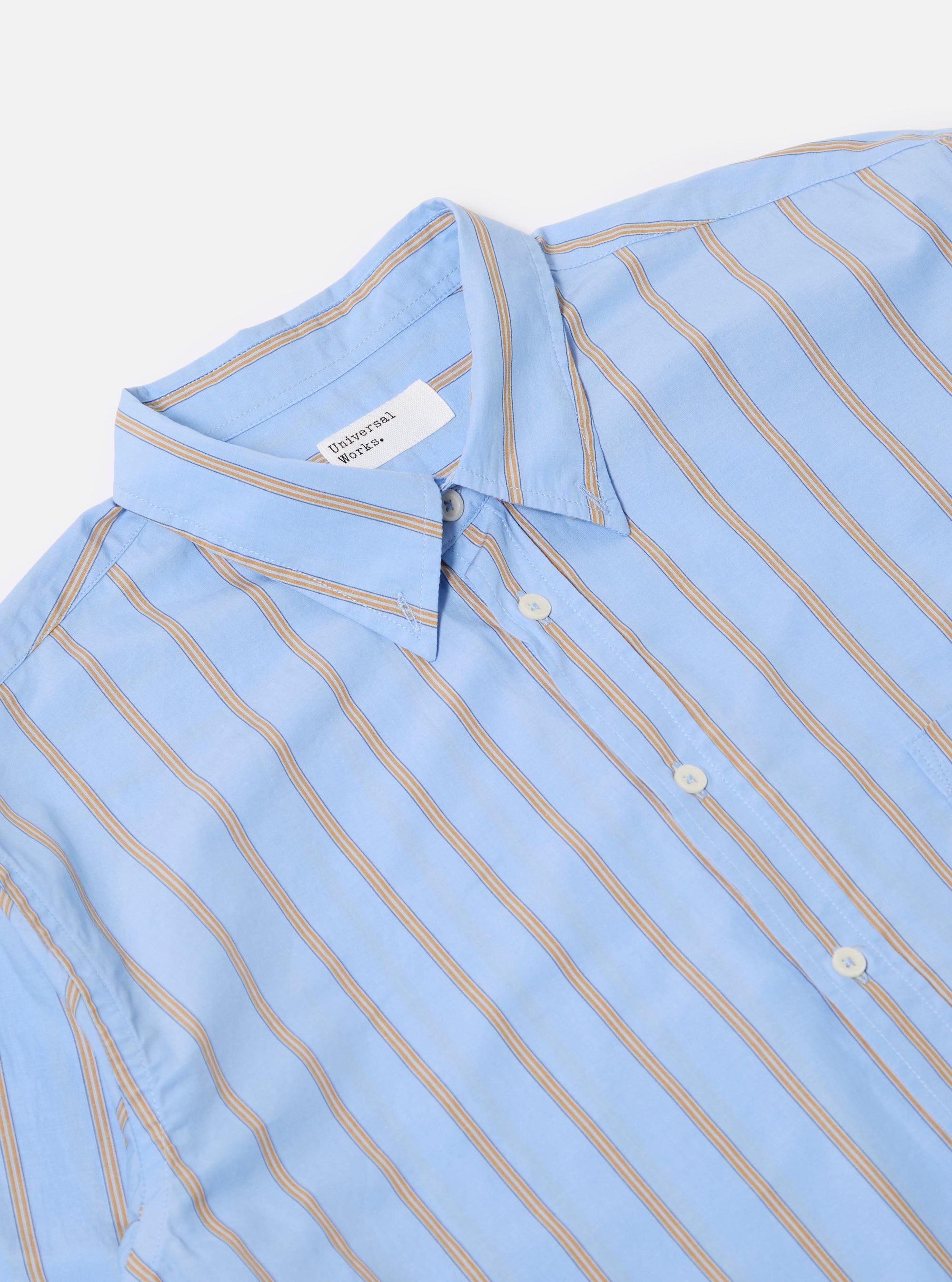 Blue Pop Stripe Four Lazy Day Shirt