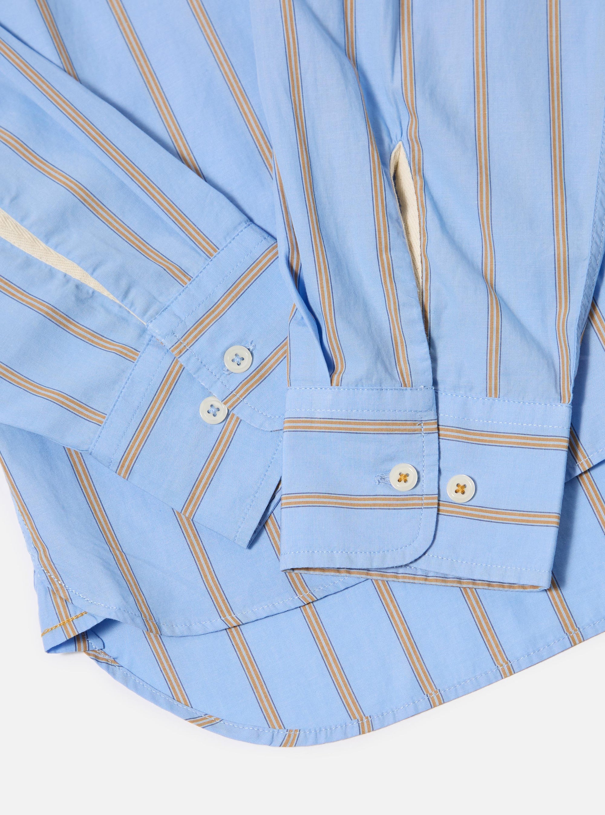Blue Pop Stripe Four Lazy Day Shirt