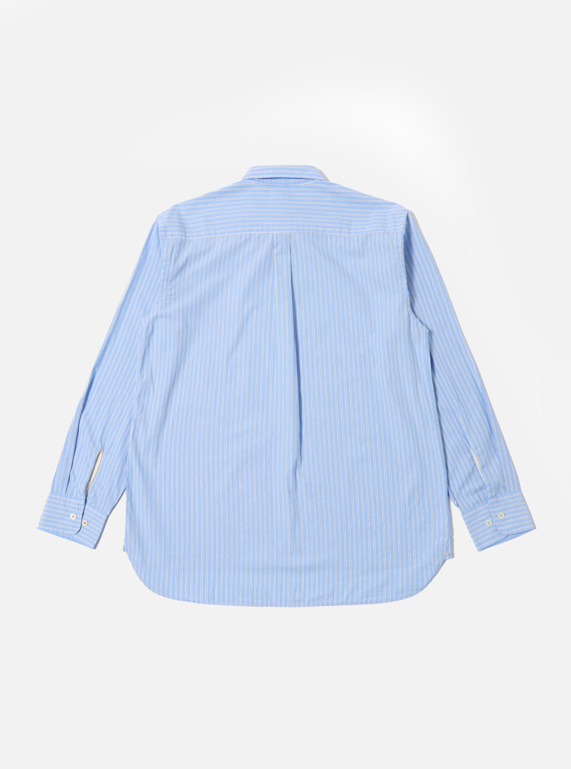 Blue Vila Stripe Wide Lazy Day Shirt