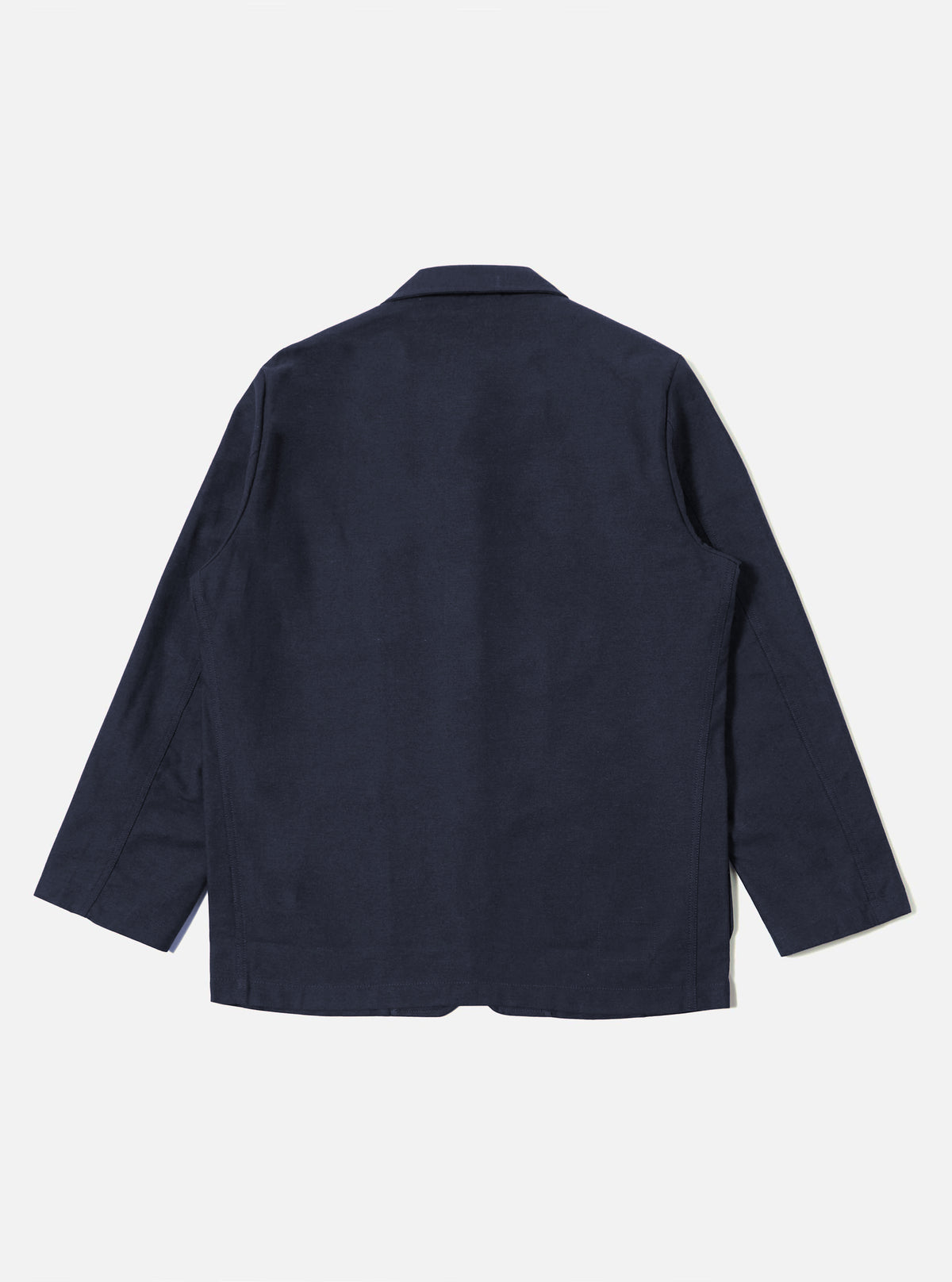 Navy Lucca Suiting Three Button Jacket