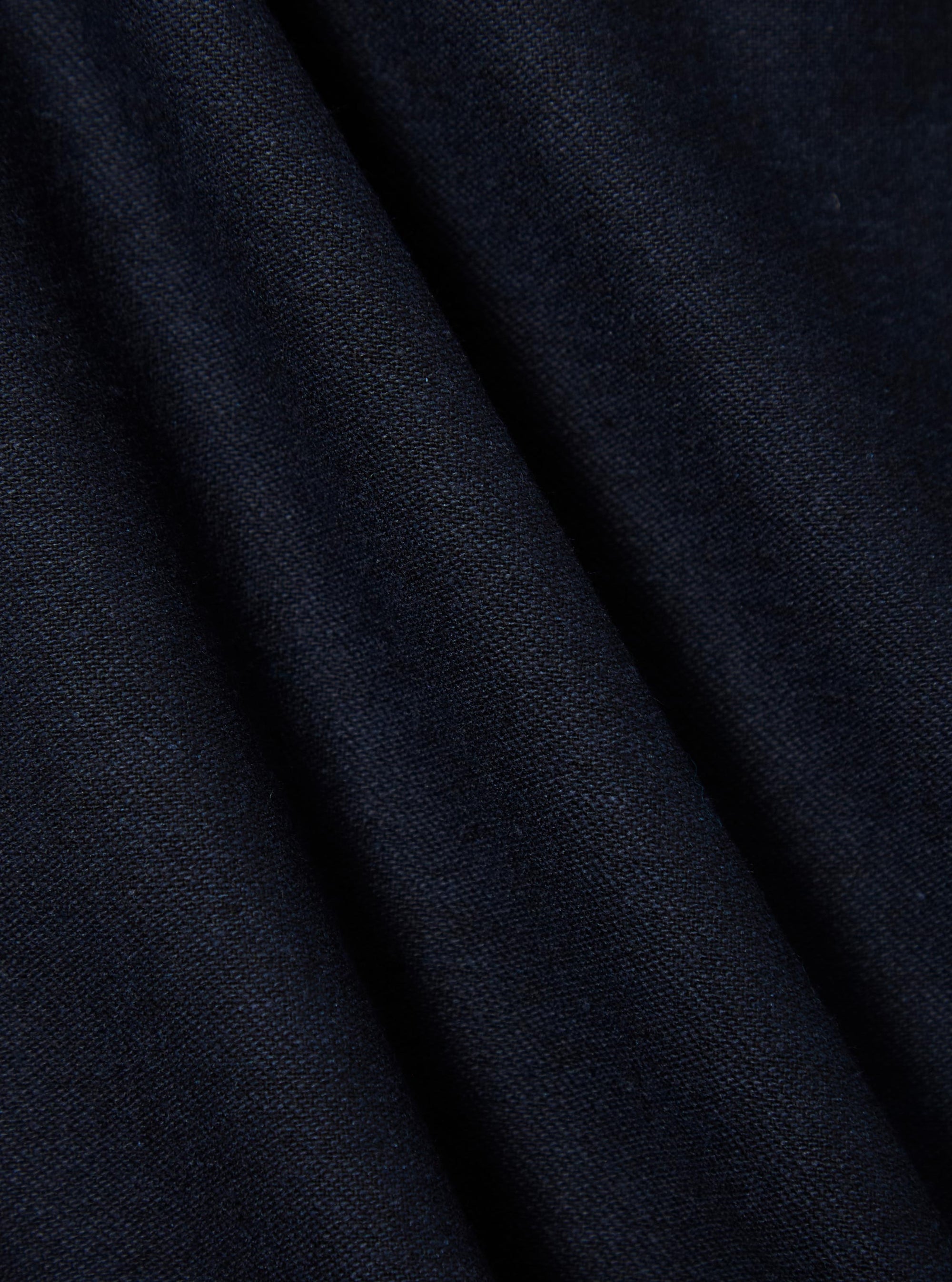 Navy Lucca Suiting Pleated Track Pant