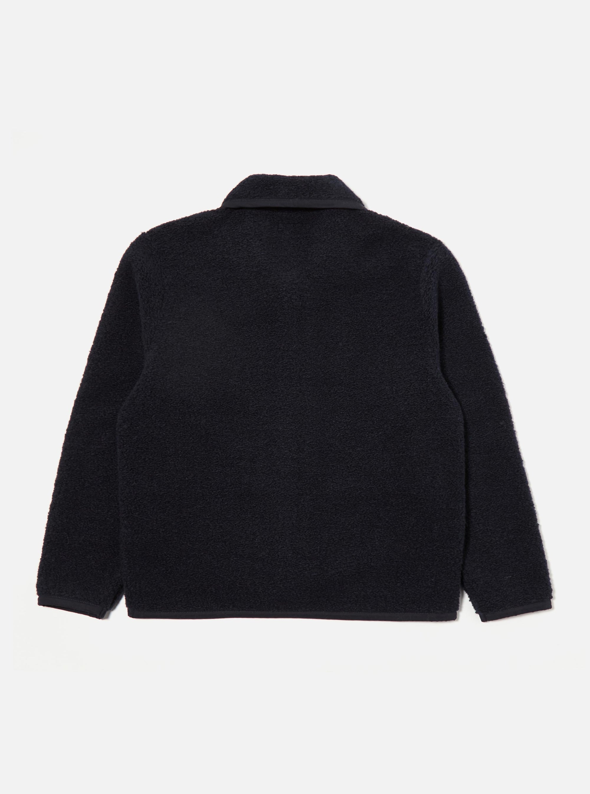 Navy Alvar Fleece Lancaster Jacket