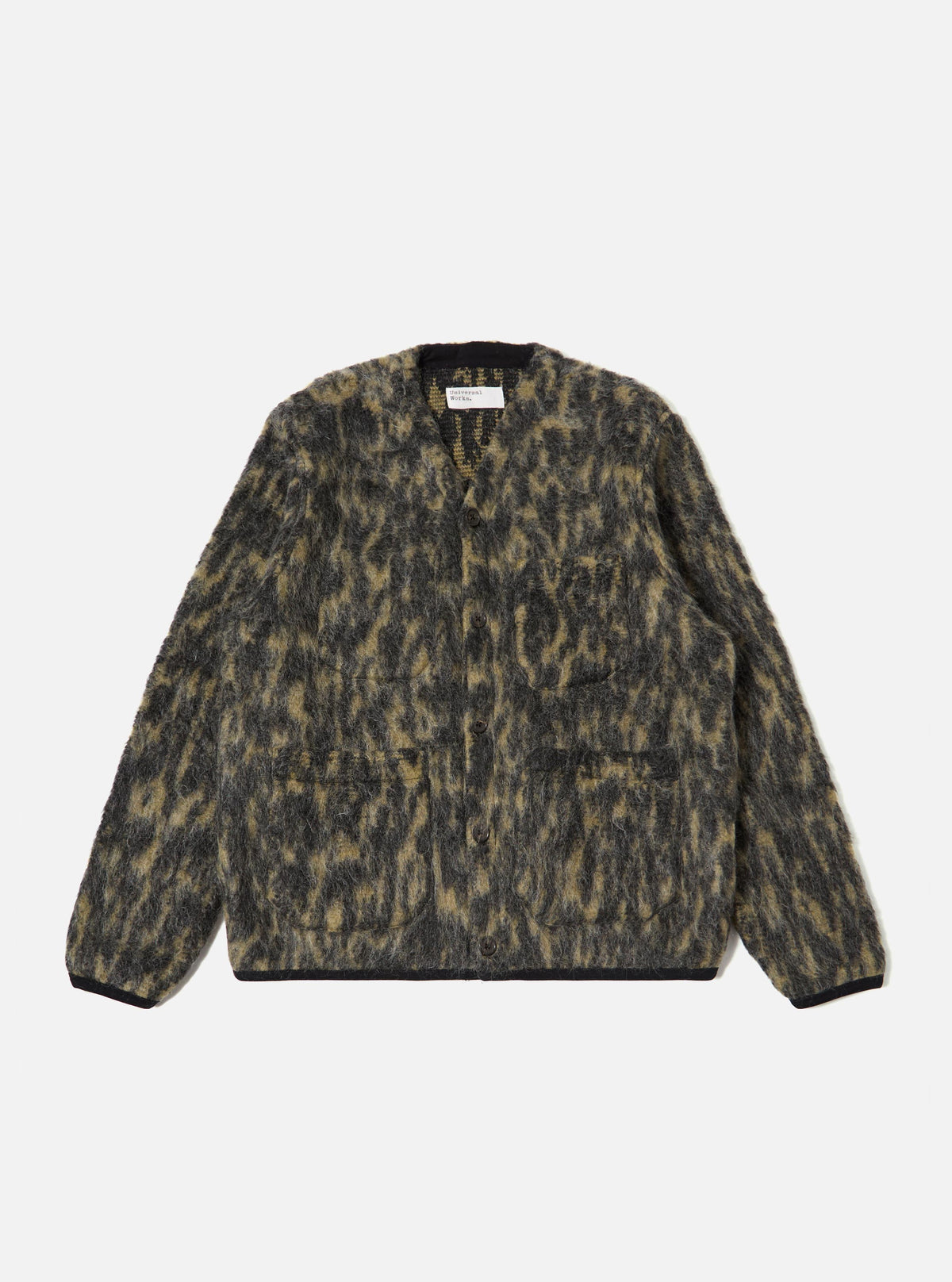 Charcoal Dolce Fleece Cardigan
