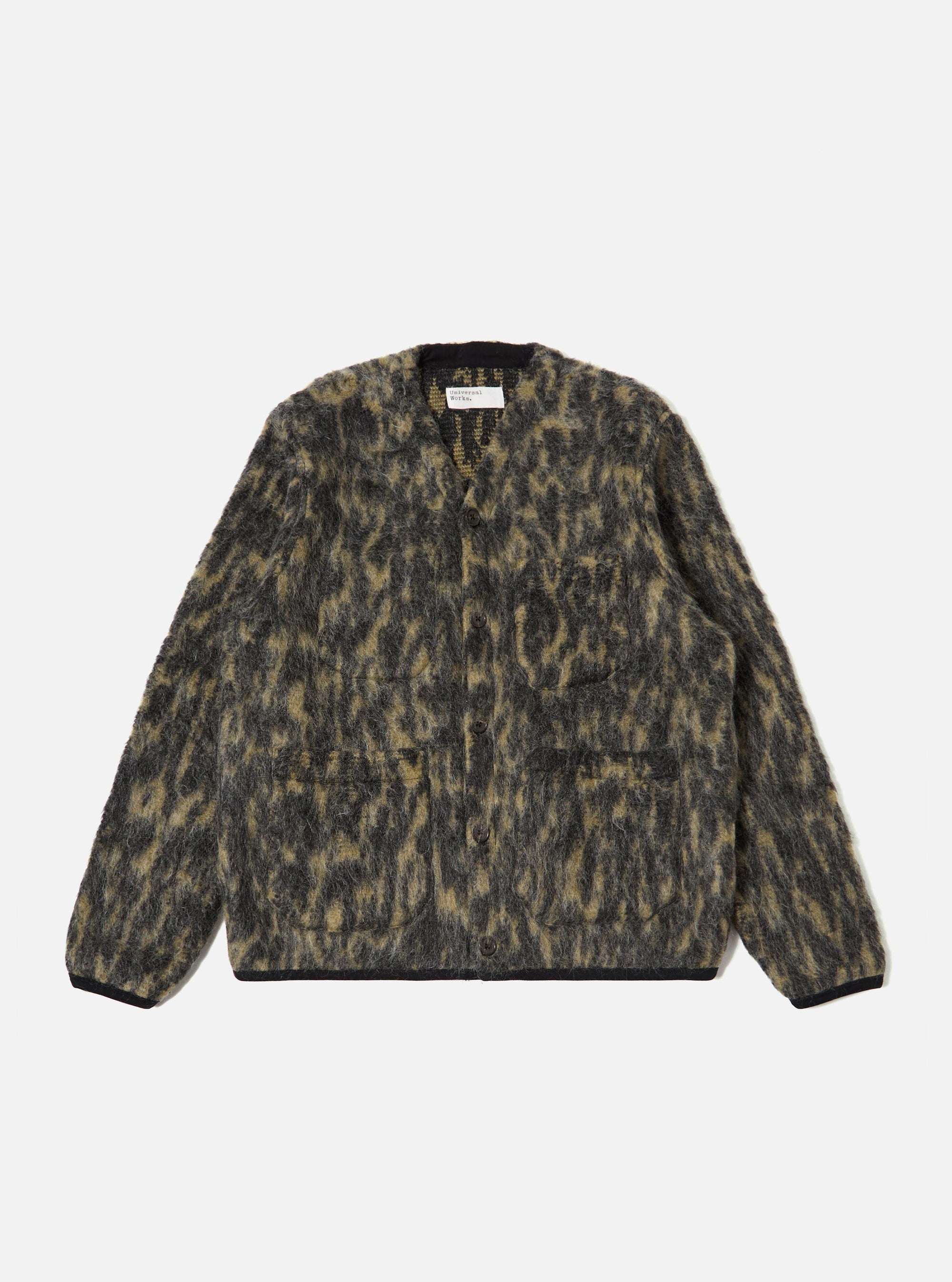 Charcoal Dolce Fleece Cardigan